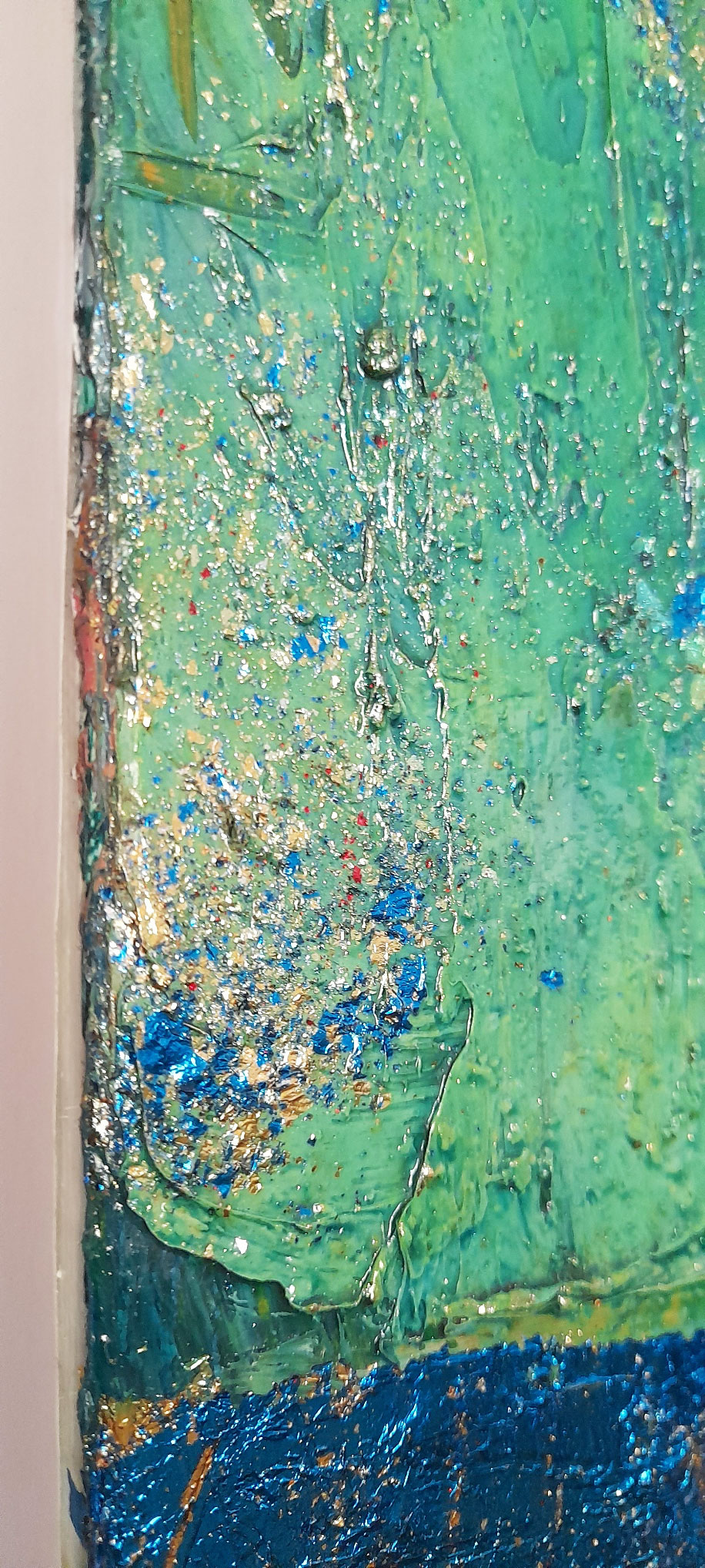 Surfers Paradise Mixed Media On Canvas H 120 X W 120 X D3 3 Web