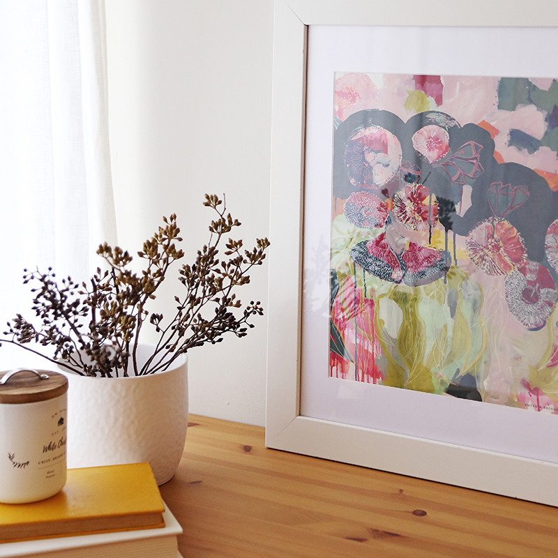 Lr 48 Smith&brooks Cinerea Muse I Abstract Floral Artist Australian Botanical Art Art For Your Walls Art For Interior Designers B