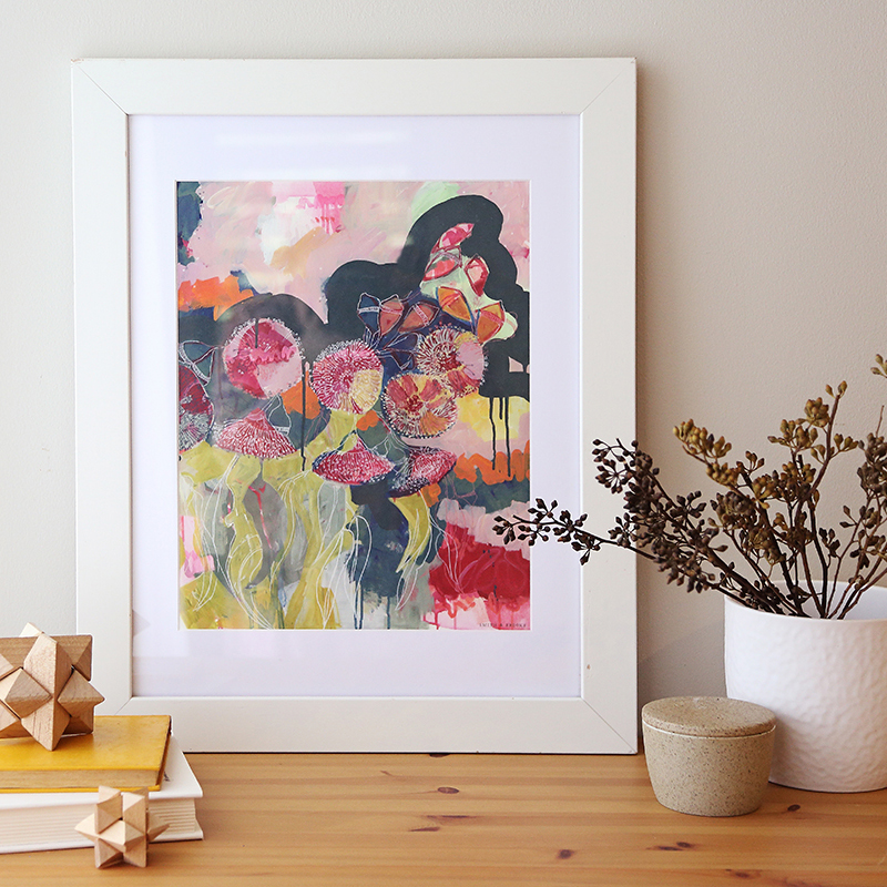 Lr 39 Smith&brooks Cinerea Muse Ii Abstract Floral Artist Australian Botanical Art Art For Your Walls Art For Interior Designers B