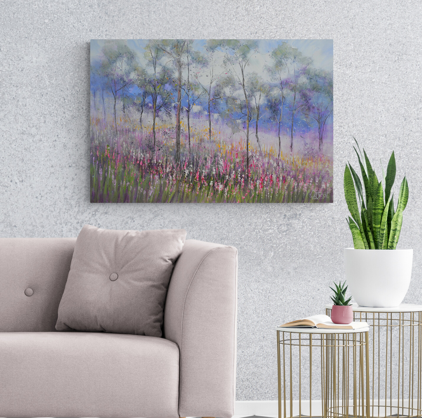 Red Gums And Wildflowers 2