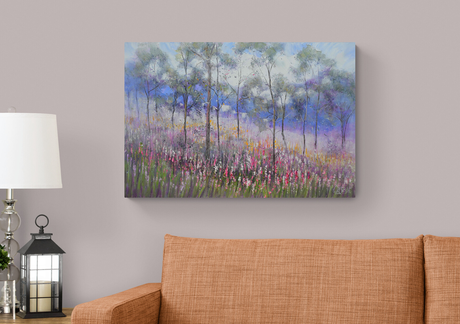 Red Gums And Wildflowers 3