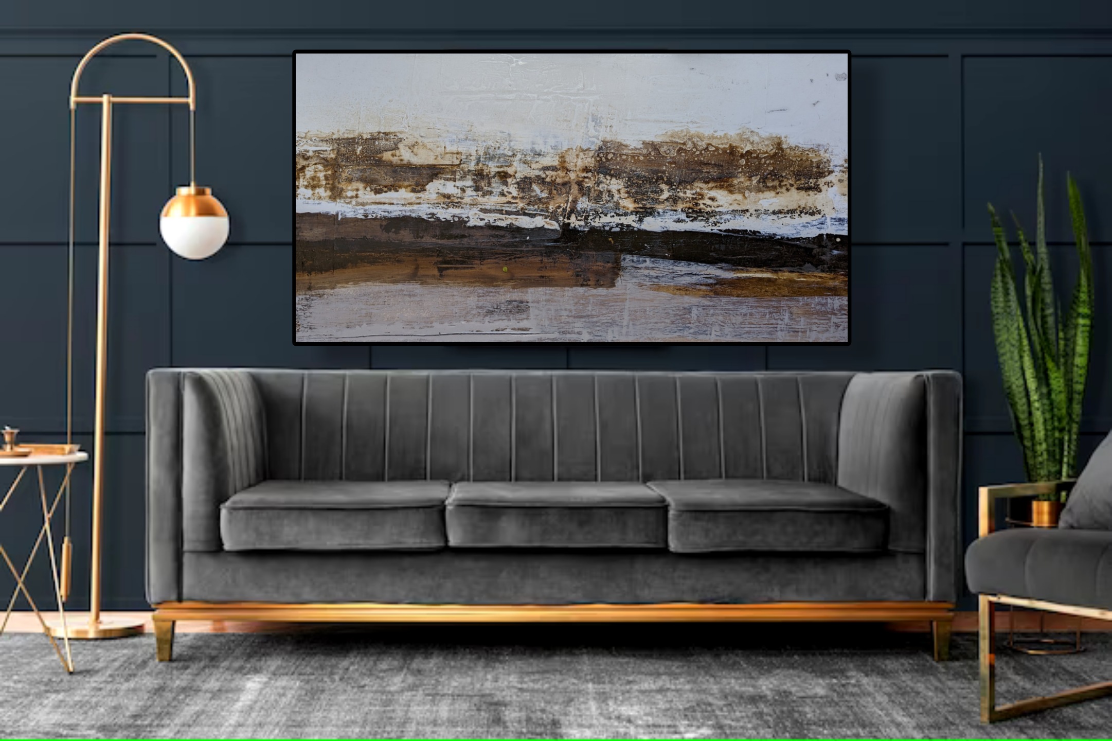 Sea Change, Mixed Media On Canvas 160x80cm(2)