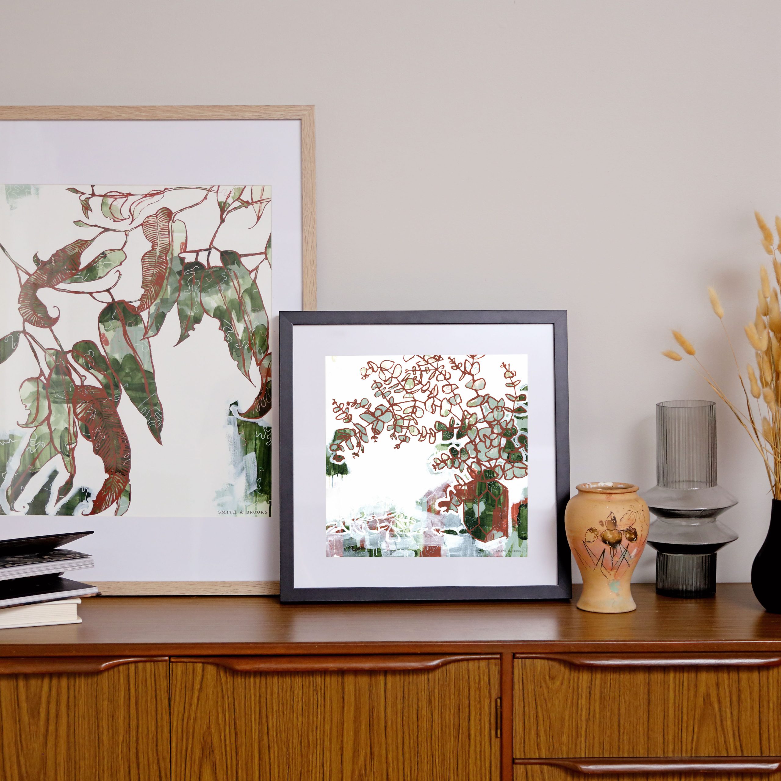 14 Smith And Brooks Art Smith&brooks Canberra Blue Still Ii Abstract Landscape Artist Australian Botanical Art Art For Your Walls Art For Interior Designers Red Green White Art