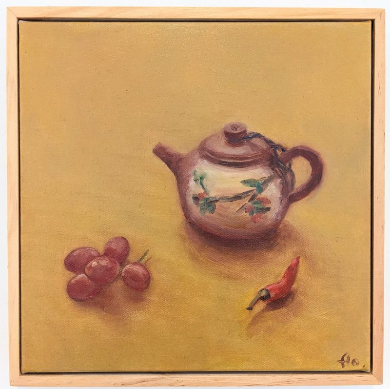 Still Life – Teapot and Sundries