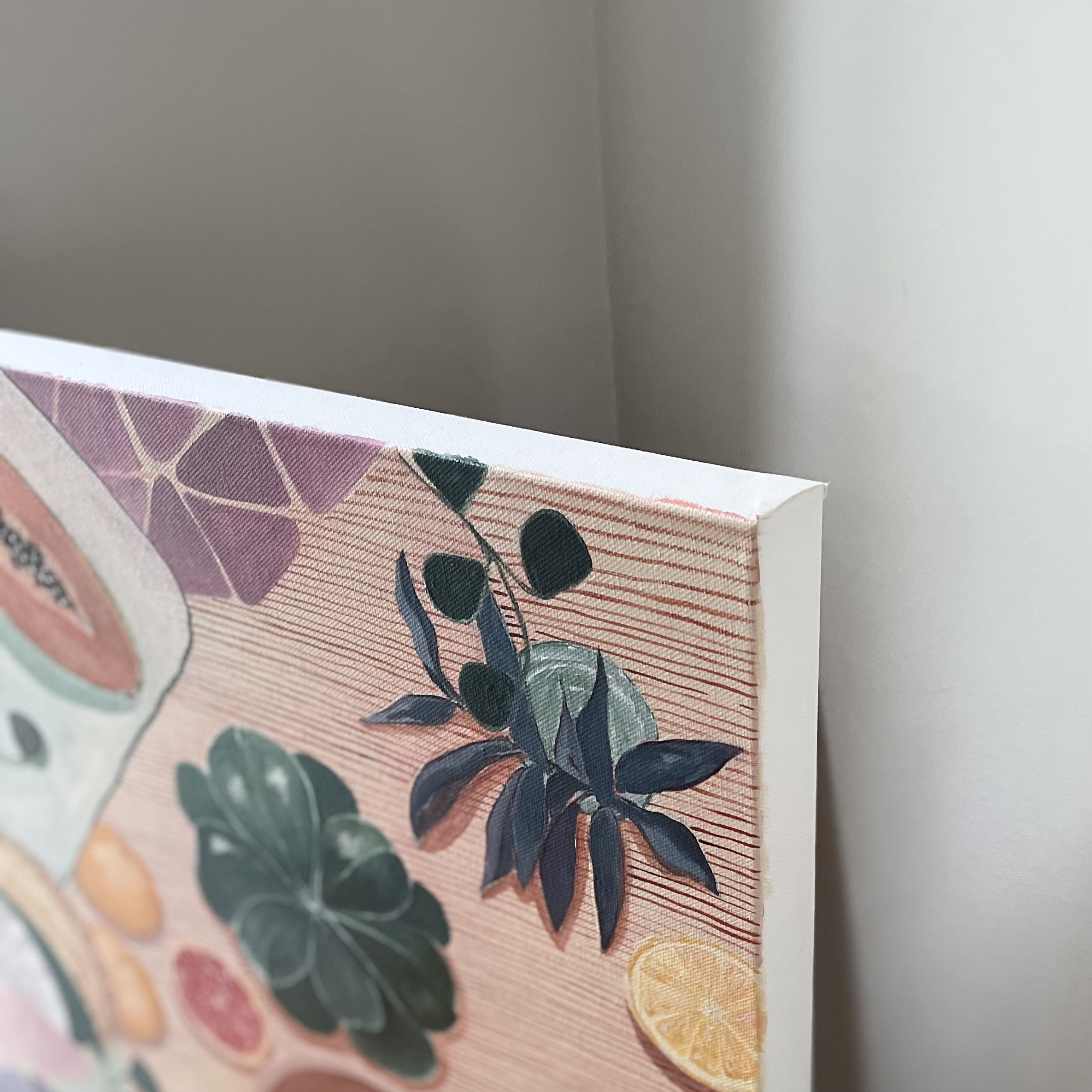 Vanessa Maver Still Life Original Painting Zest For Life 05