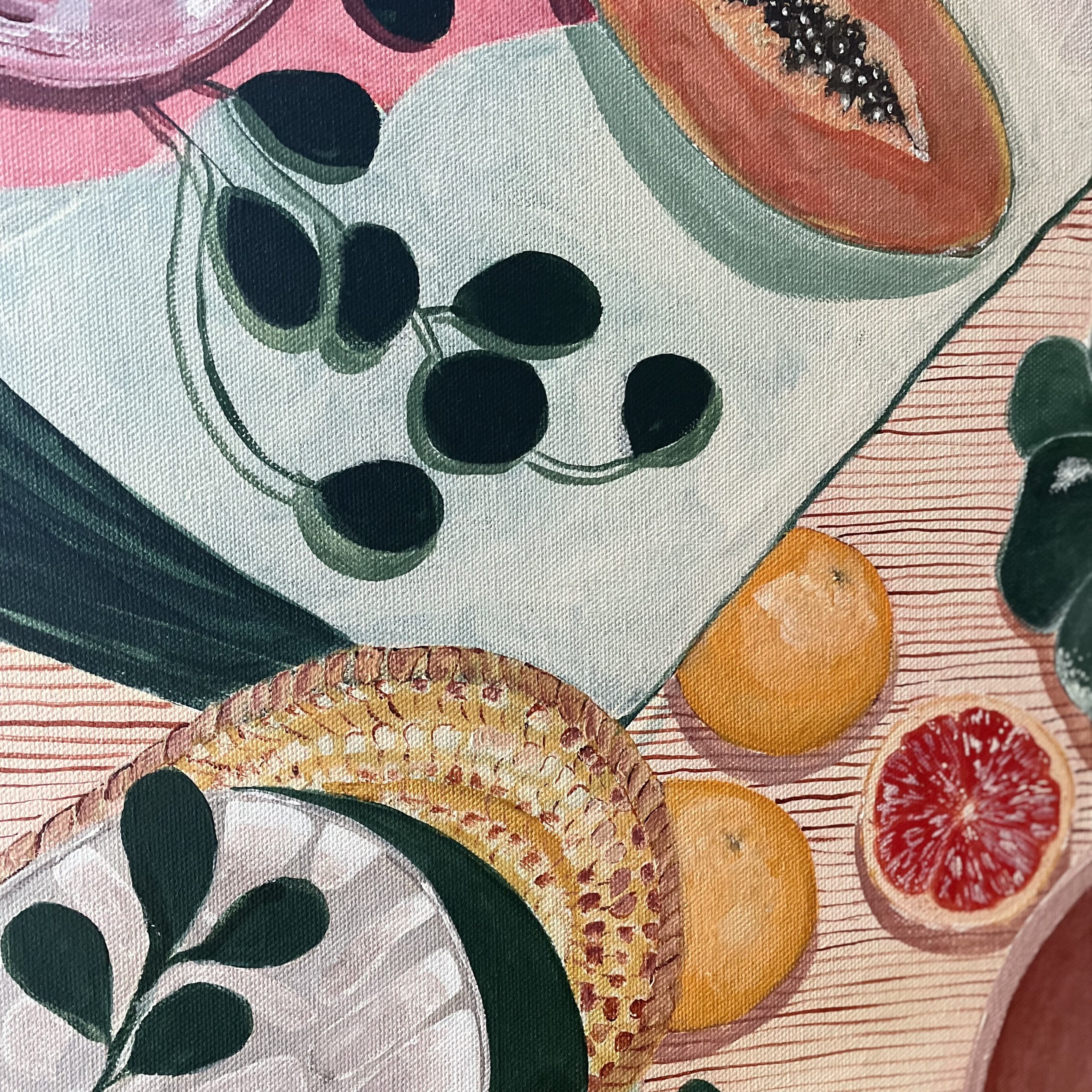 Vanessa Maver Still Life Original Painting Zest For Life 07