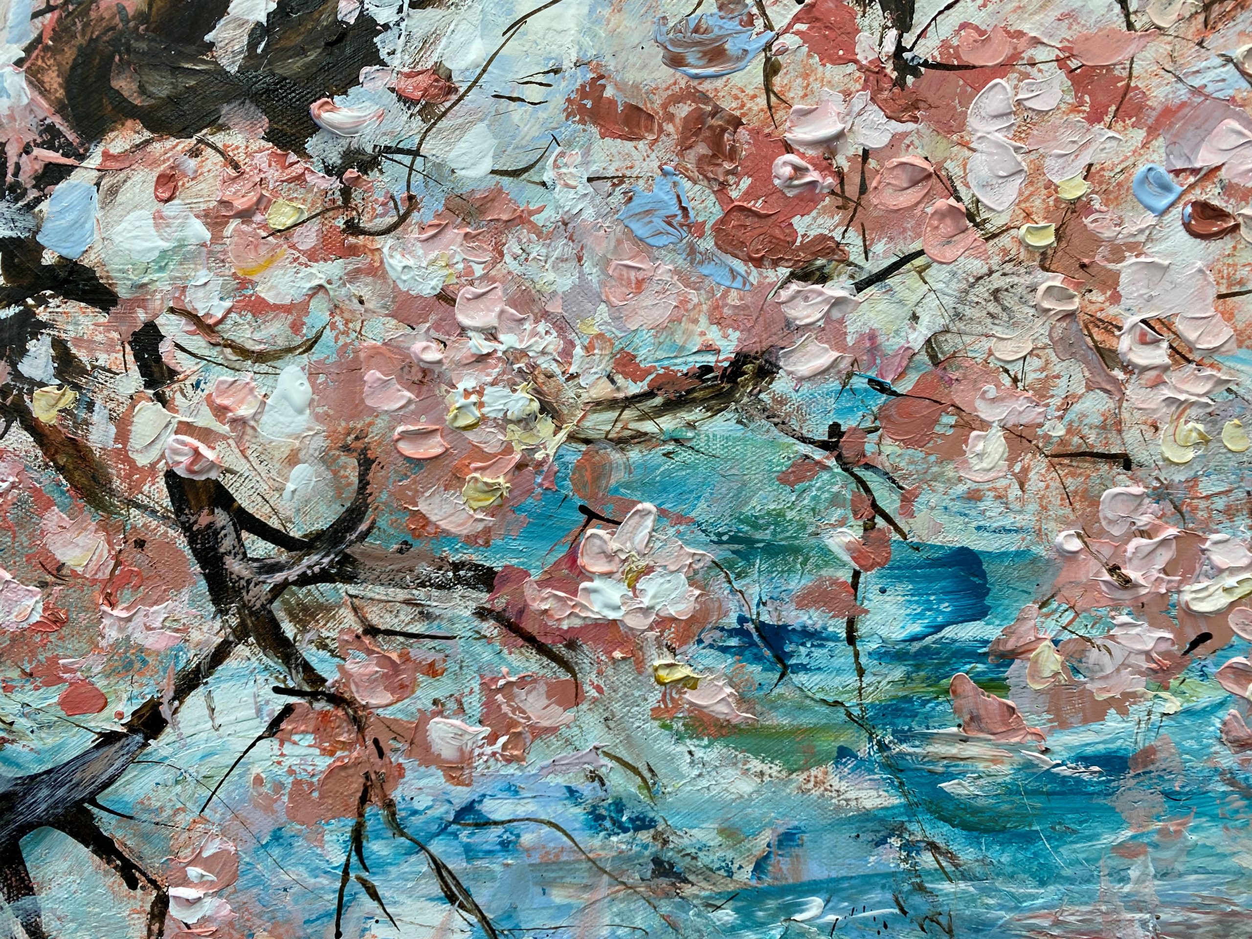 Cherry Blossoms And Floating 4