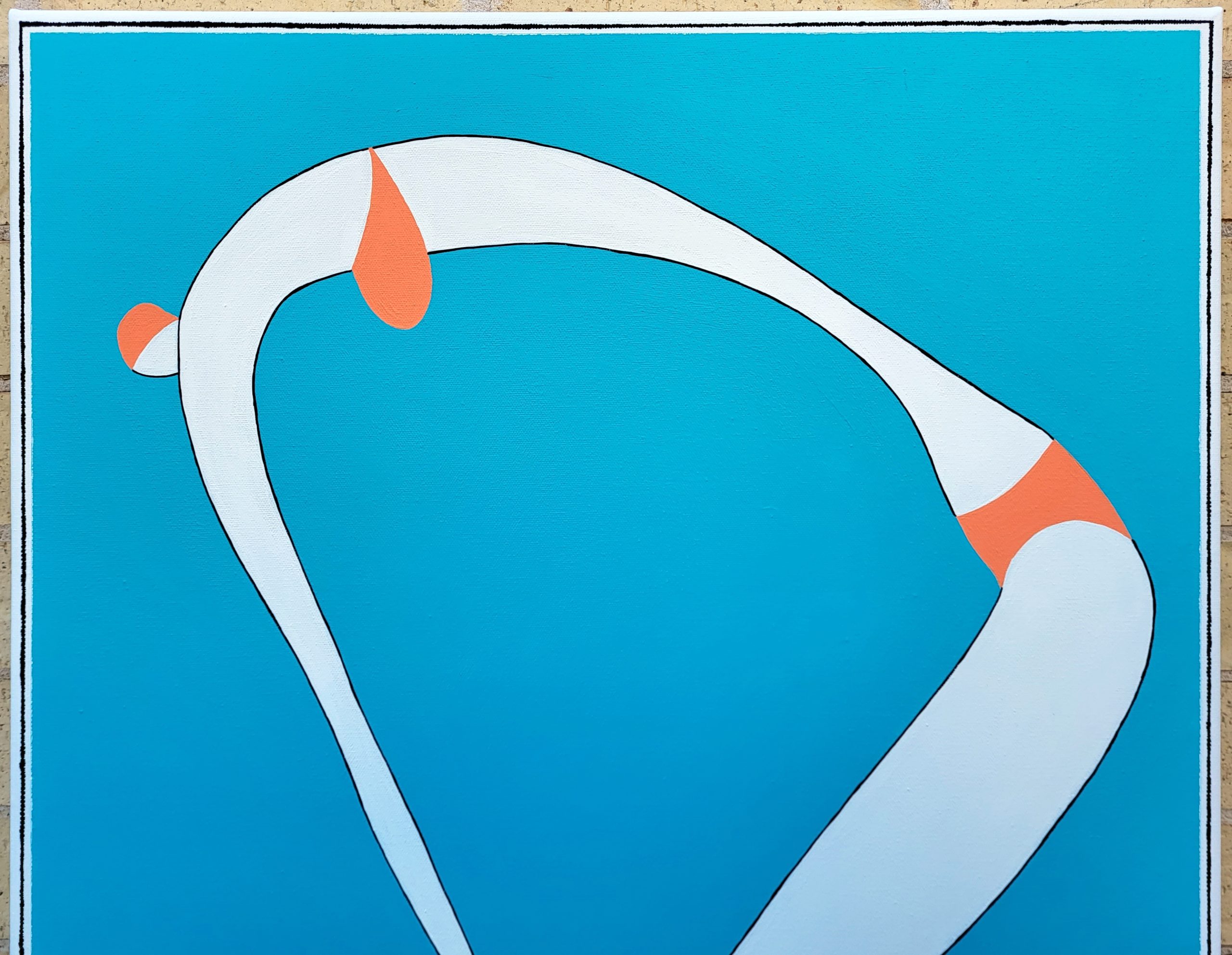 Swimmer Resting With Hands On Knees 2023 Detail