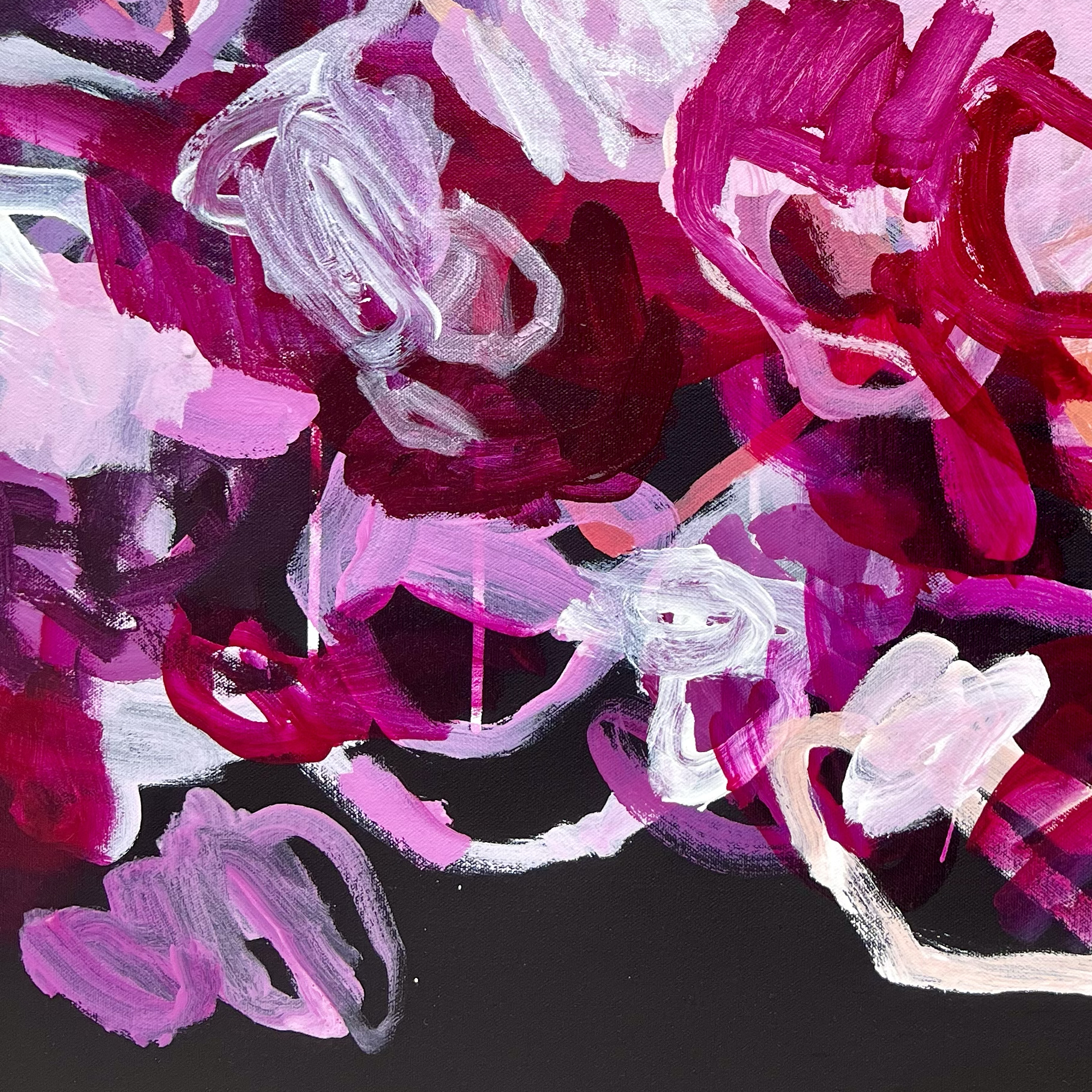 The Place We Met Rebecca Koerting Pink Modern Abstract Detail 5