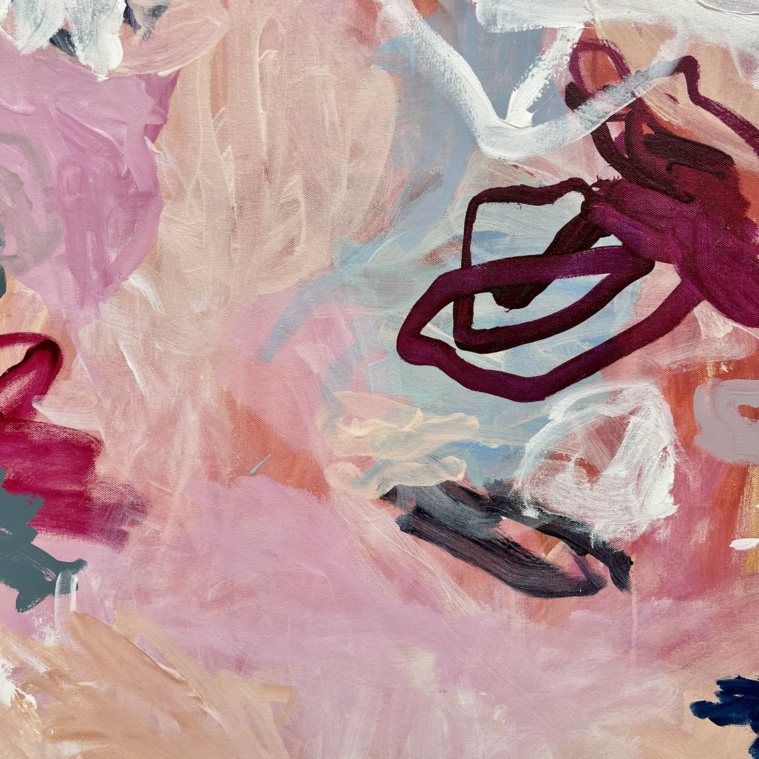 Early Tide Rebecca Koerting Australian Abstract Artist Detail 5