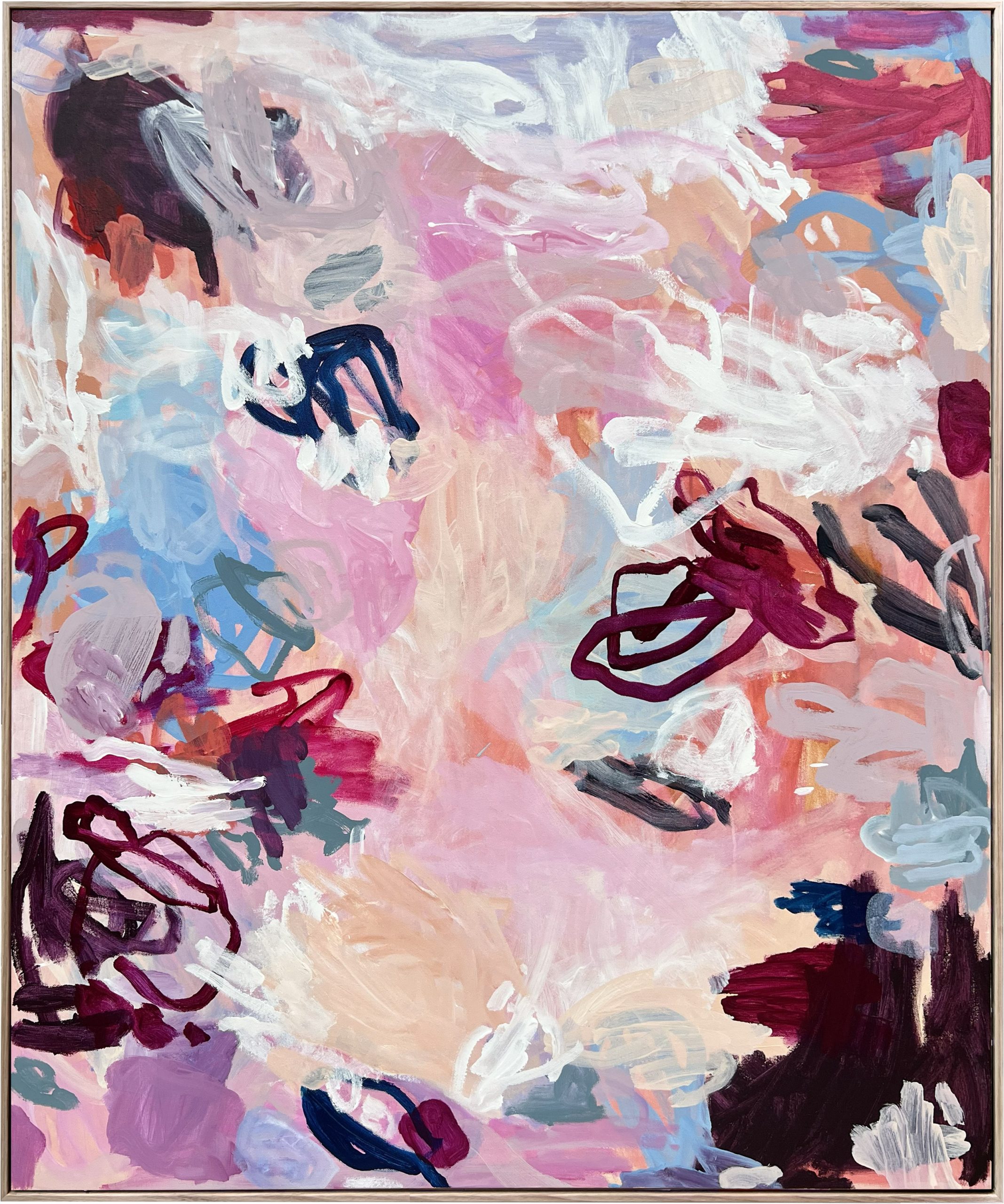 Early Tide Rebecca Koerting Australian Abstract Artist Naturalframear