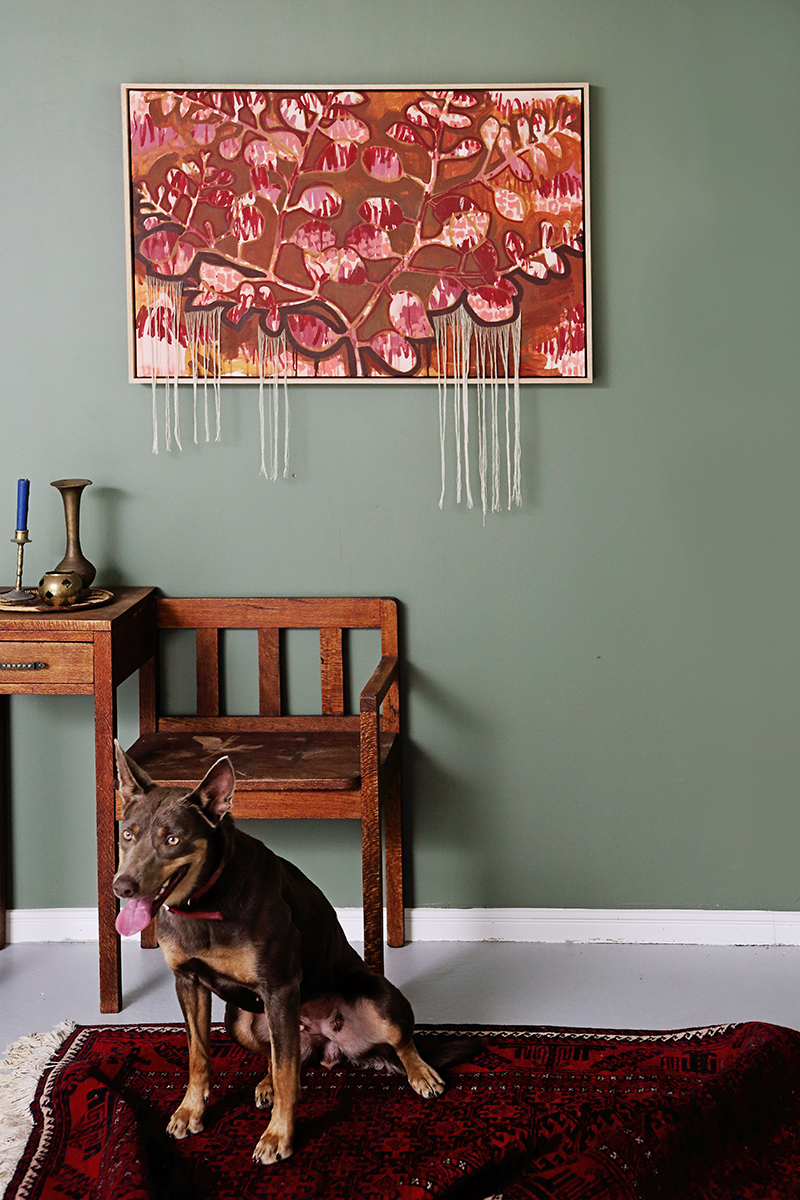 Lr 17 Ovata Form Ii Smith And Brooks Art Smith&brooks Abstract Landscape Art Australian Comtemporary Artist Brown Art Tactile Art Swamp Gum Melbourne Native Plants Ready To Hang Art