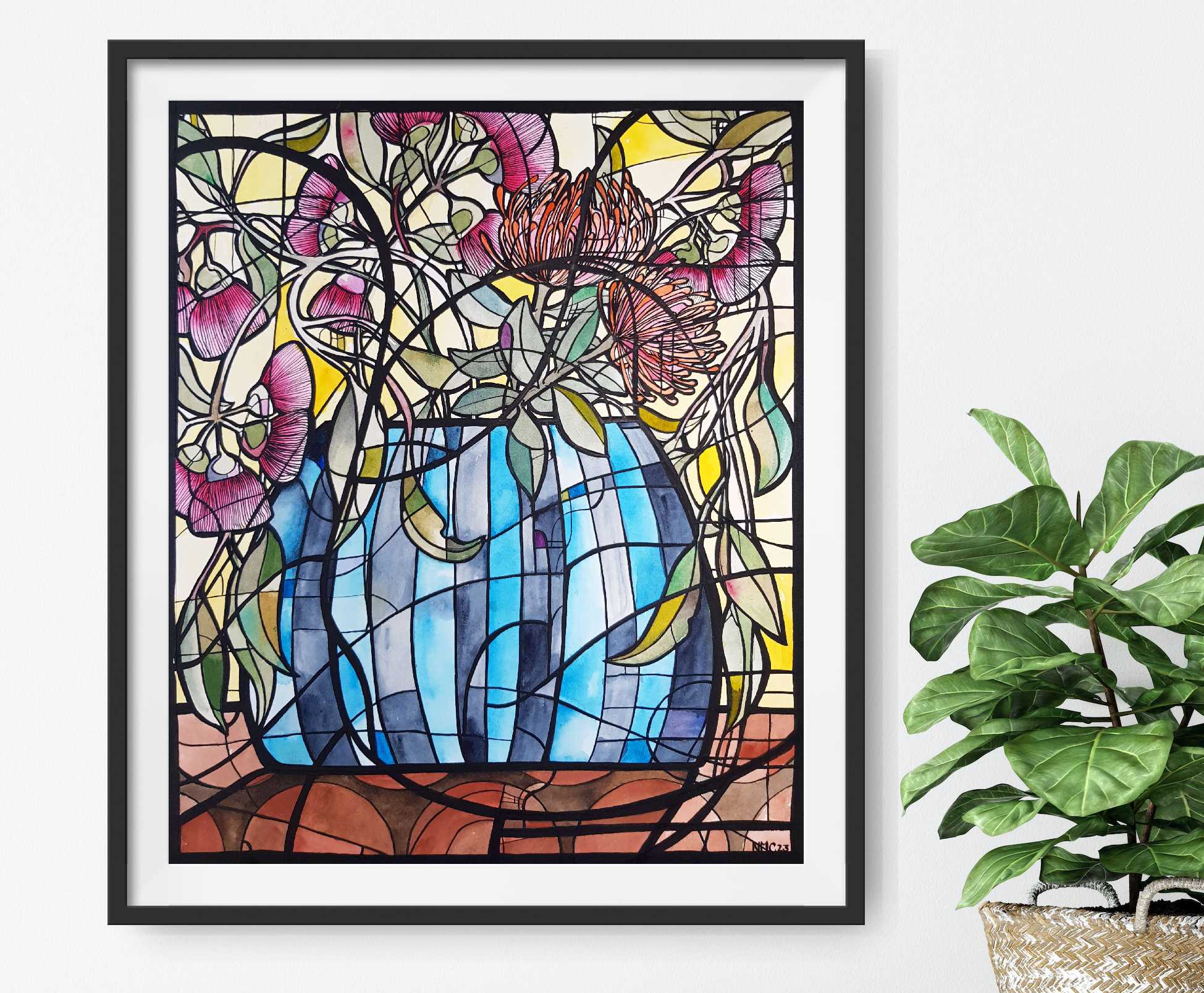 Afternoon Blooms By Nicola Cowie In Situ