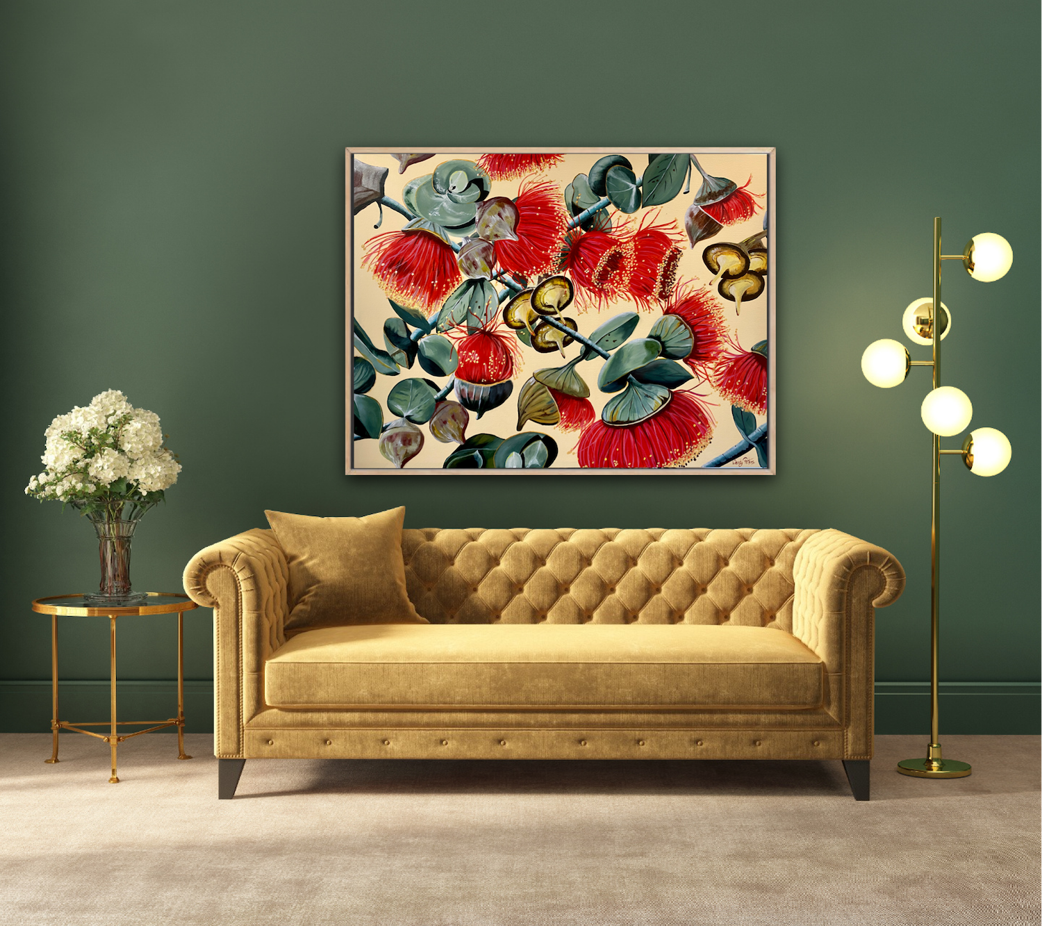 Gum Nut Glory Insitu3 Wendy Peters