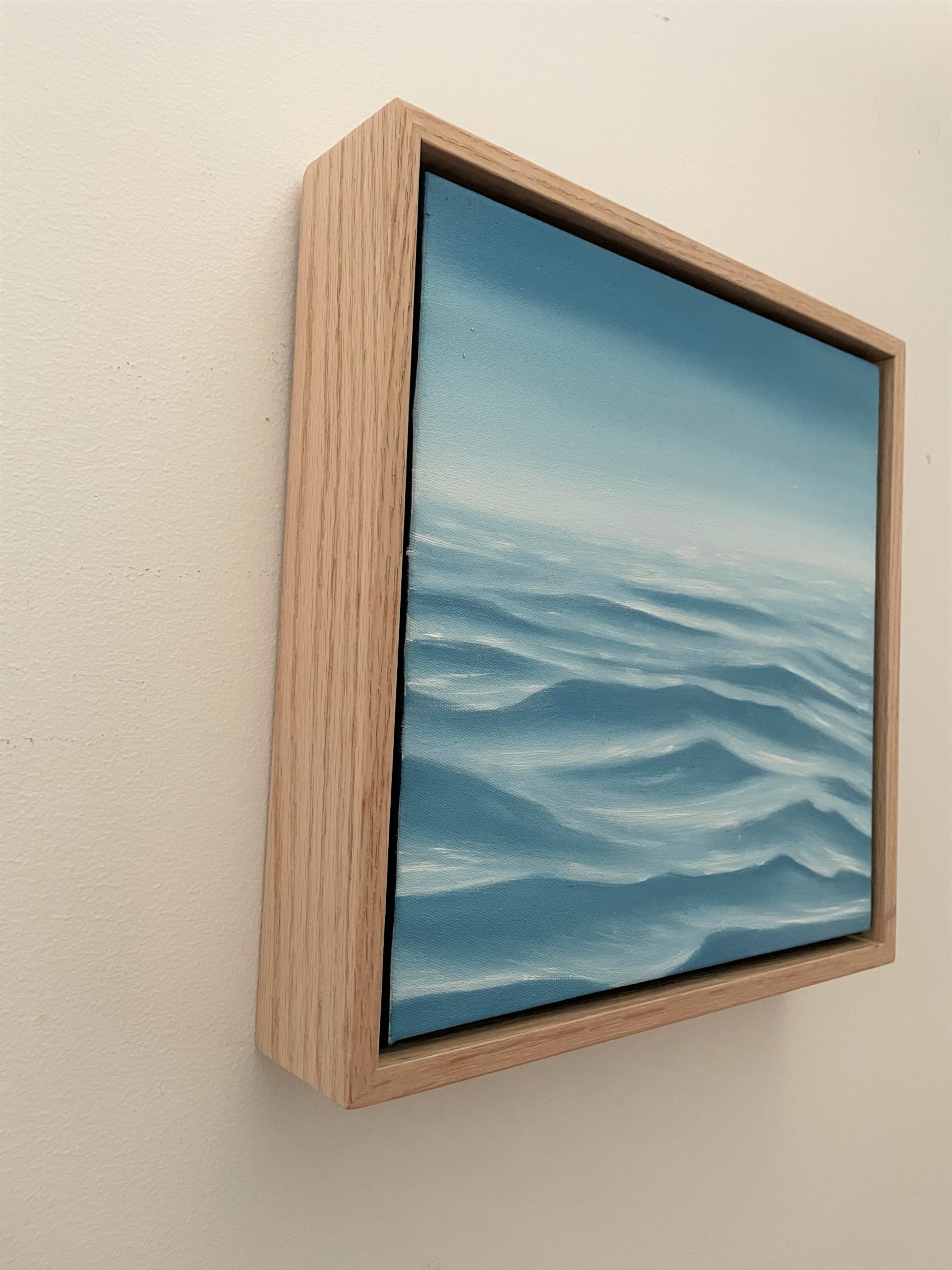 Alanah Jarvis Ocean Art Framed Side View