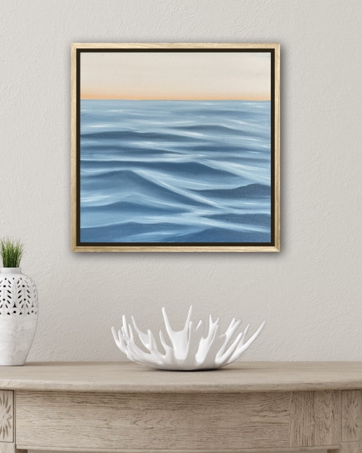 Sunsets With You Alanah Jarvis Ocean Art Coastal Interior