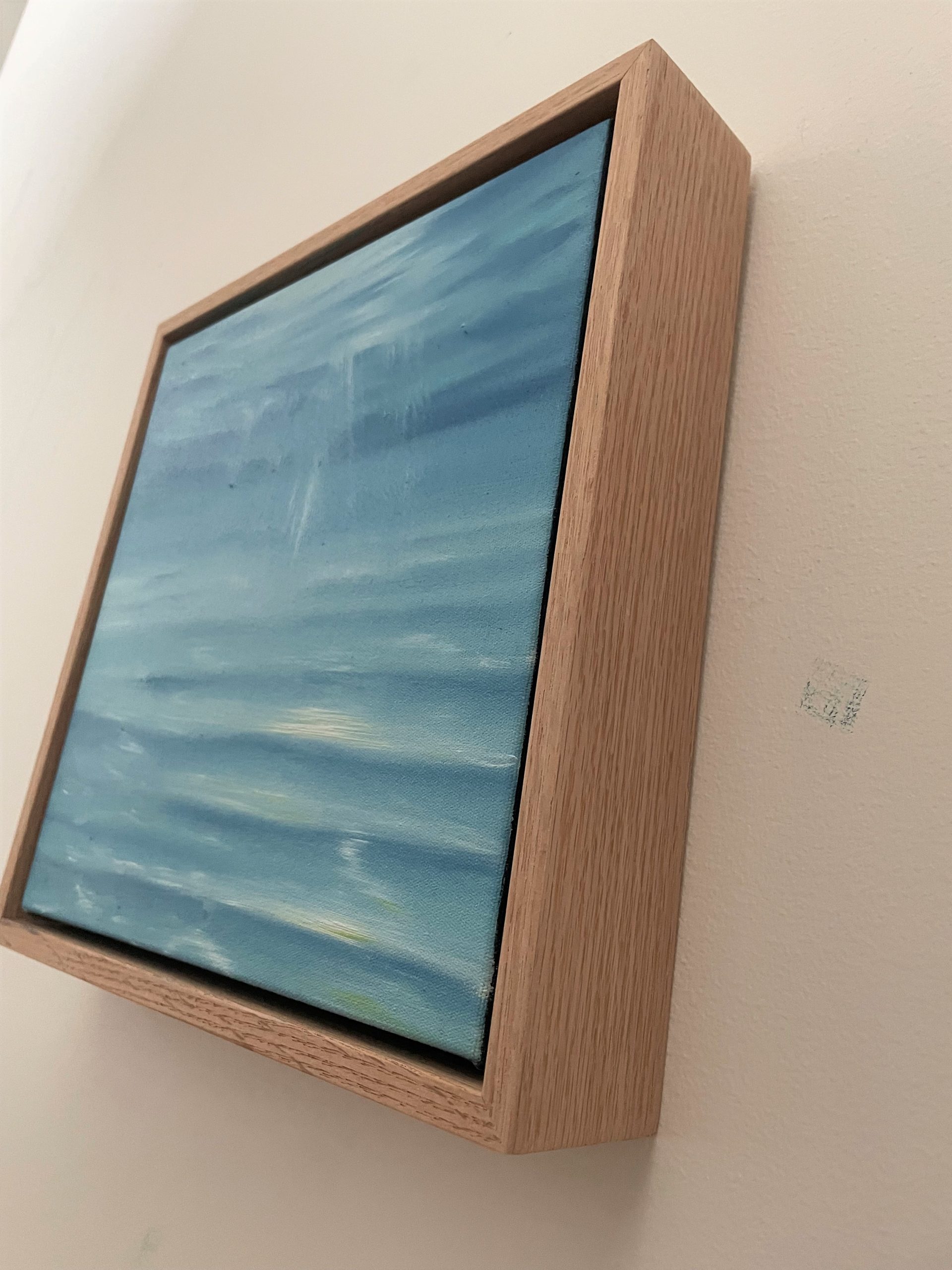 Alanah Jarvis Ocean Art Side Frame Letting My Thoughts Breathe