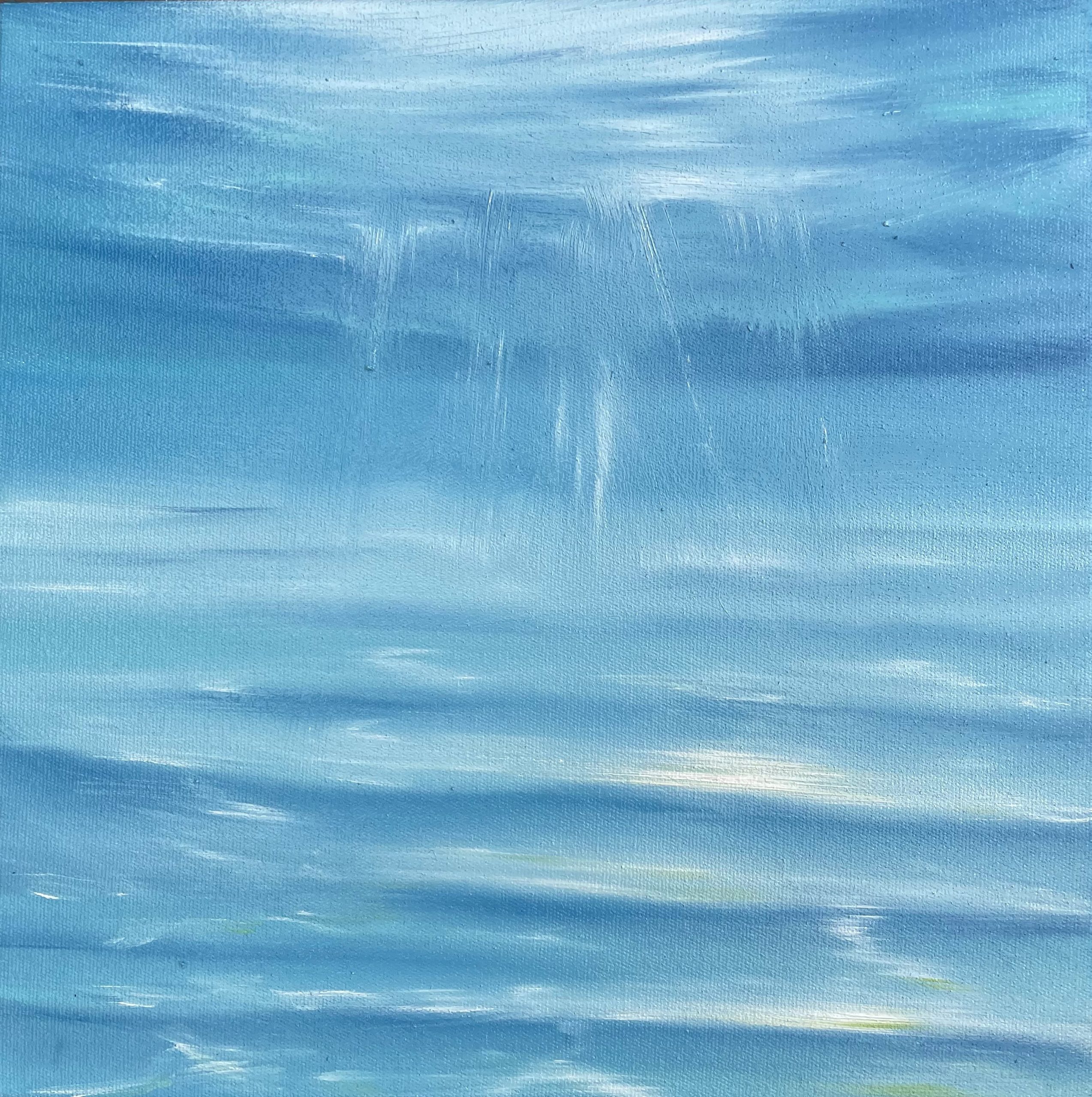 Letting My Thoughts Breathe Alanah Jarvis Ocean Art Unframed