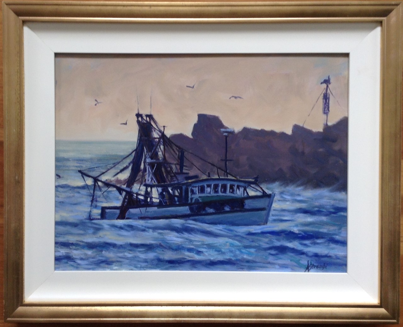 Framed Boat