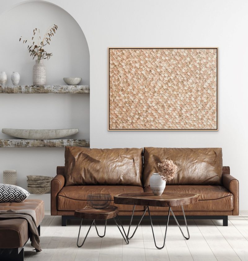 Sun-kissed Earth (framed)