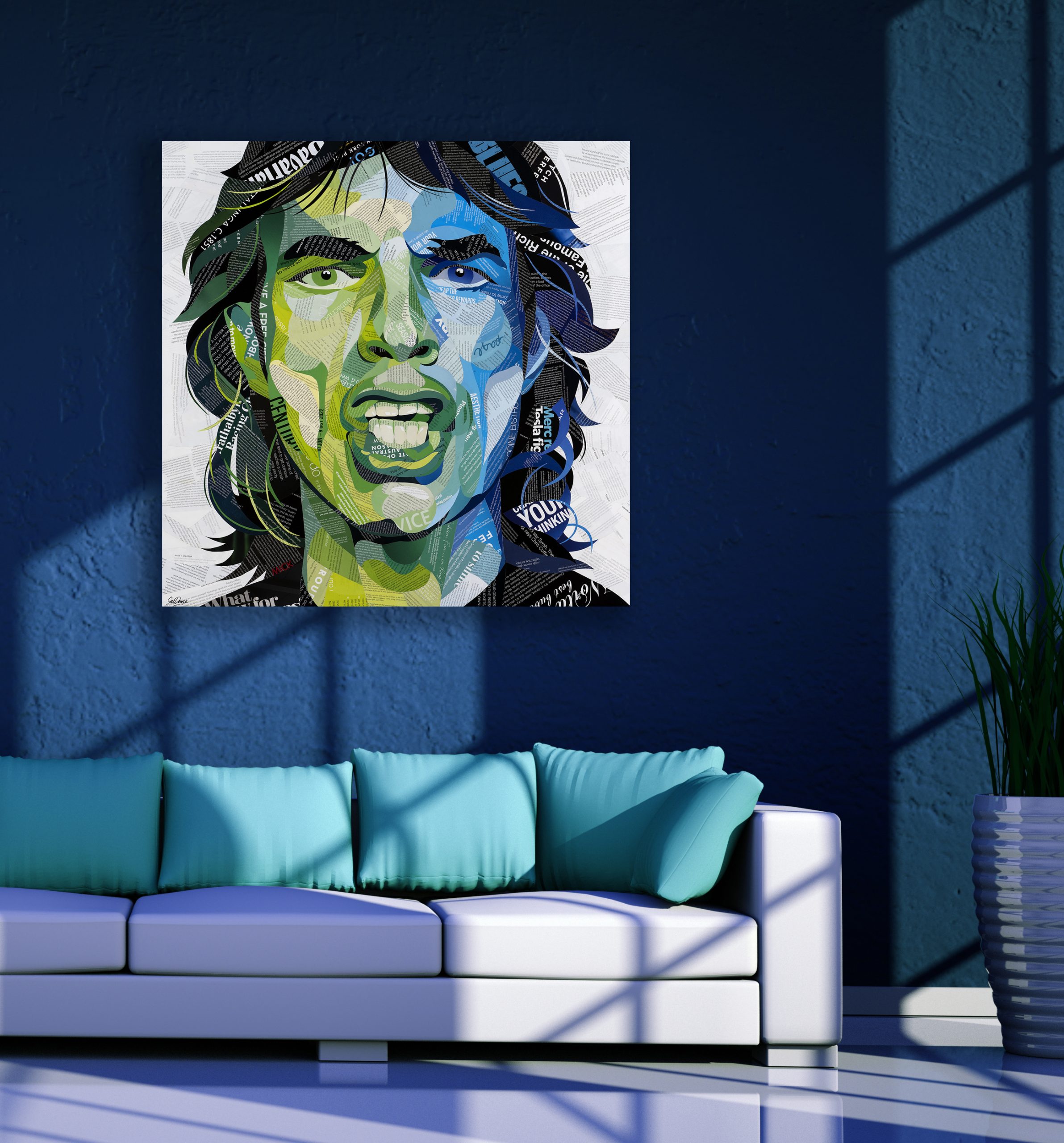 Sue Dowse Lips Like Jagger Scene