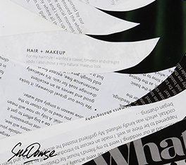 Sue Dowse Lips Like Jagger Signature