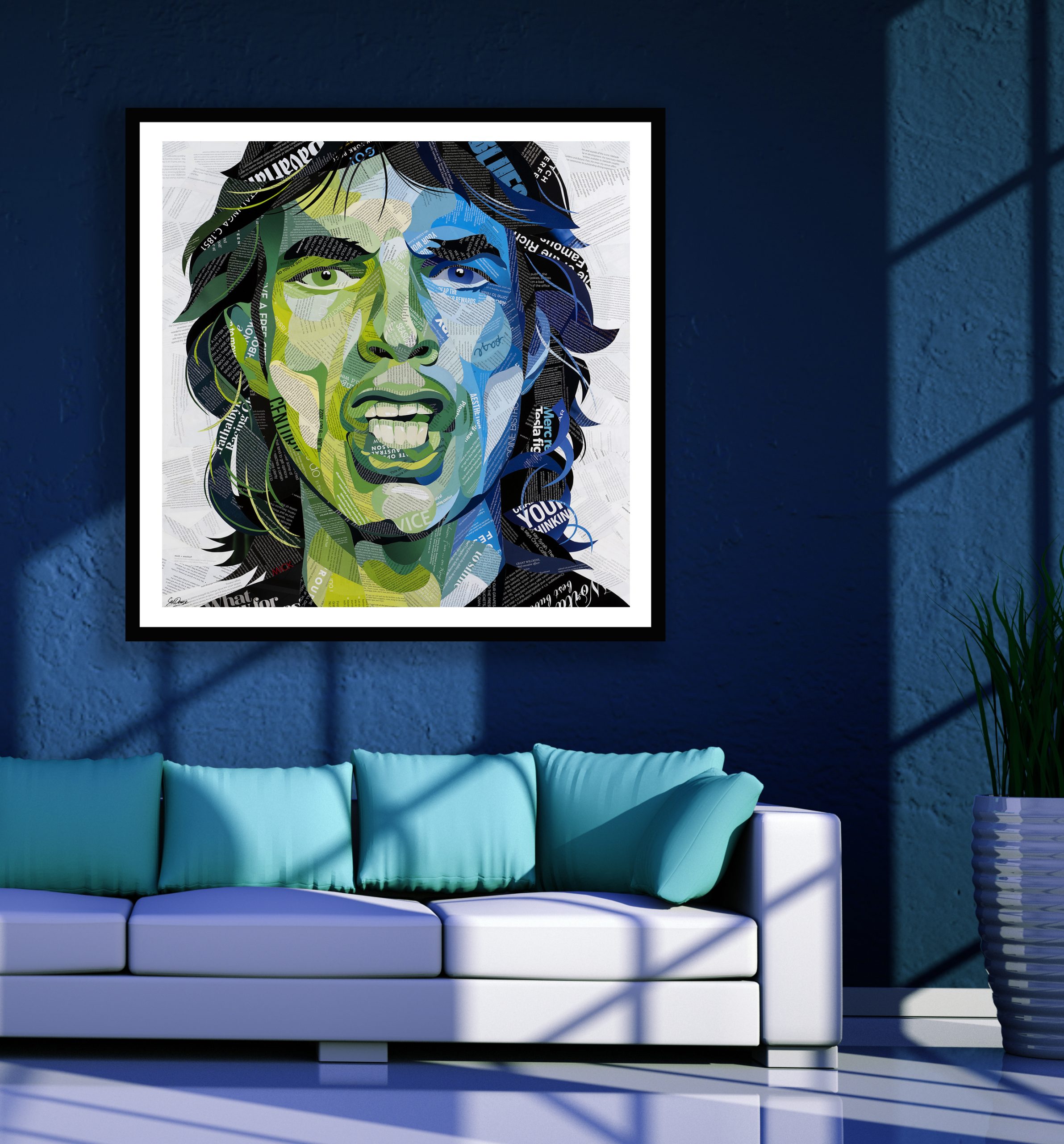 Sue Dowse Lips Like Jagger Scene