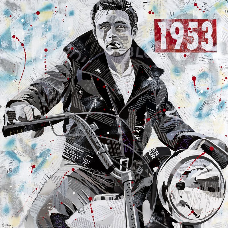 Rebel James Dean – Original Collage