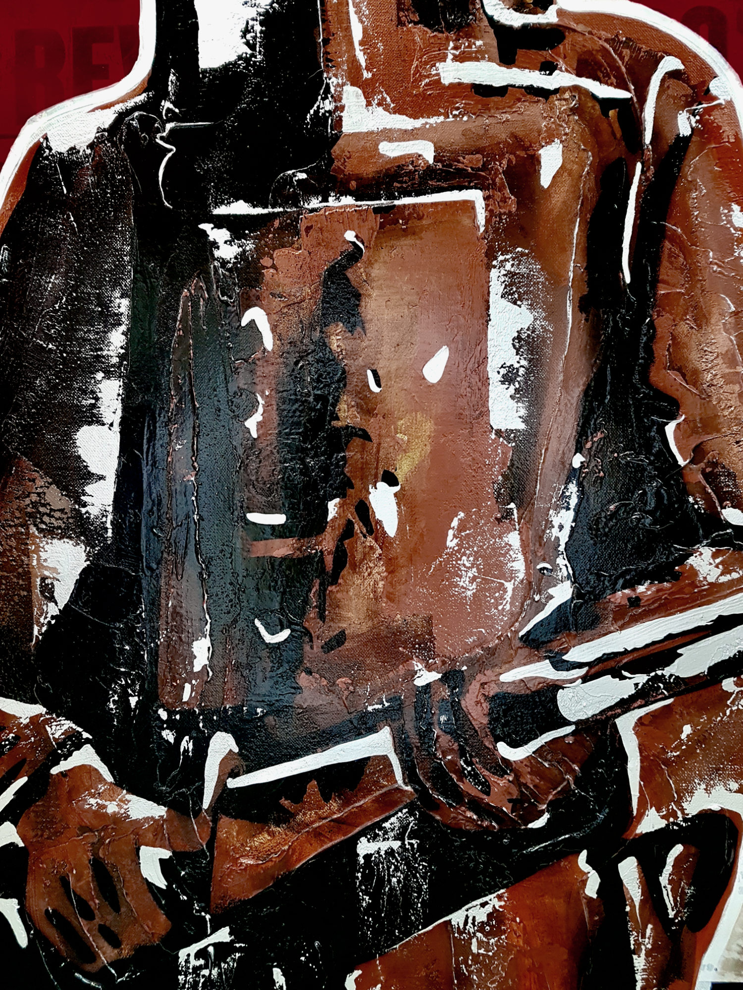 Ned Kelly Pop Art Debstar Deborah Lang Art Urban Canvas 4