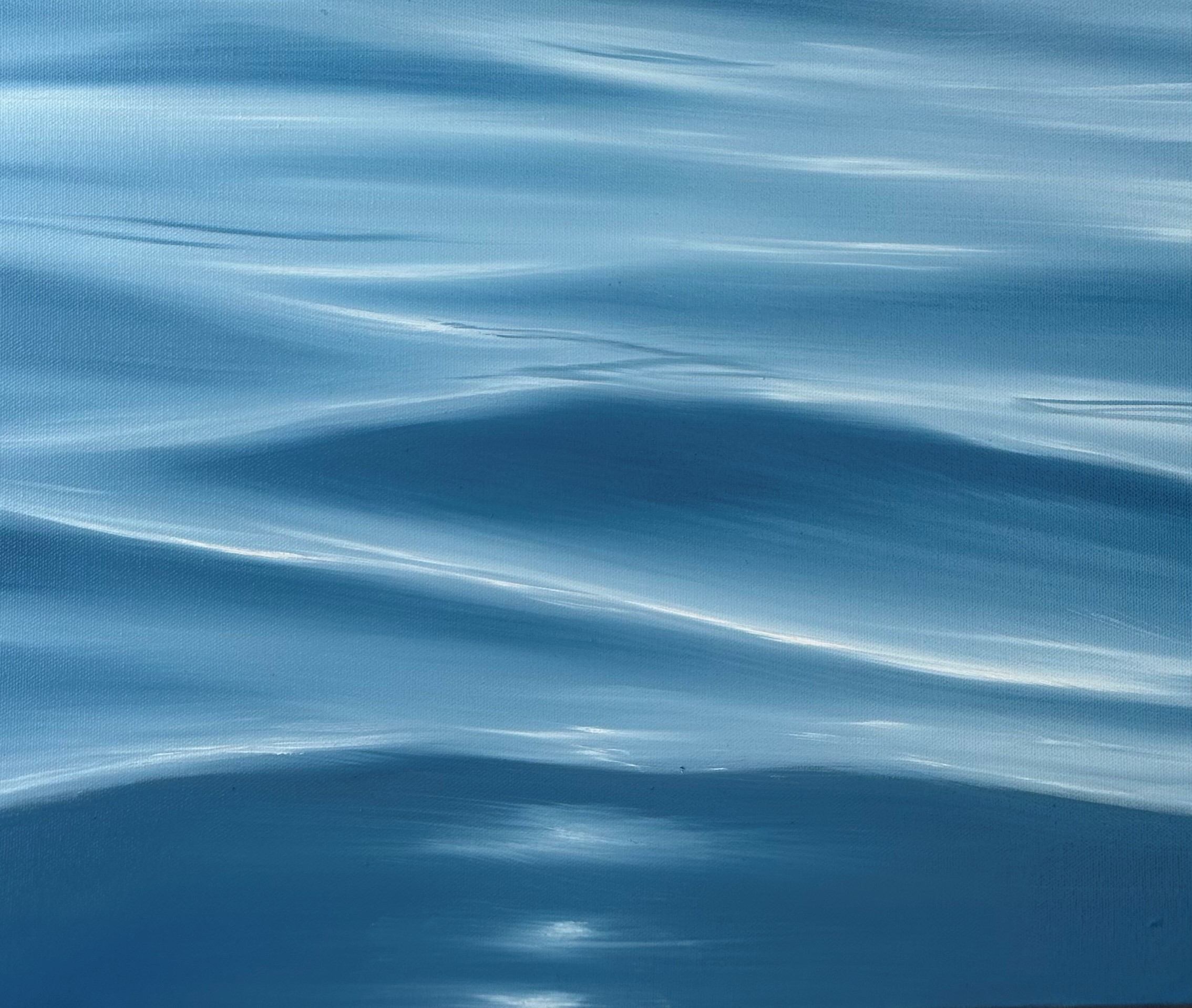 Alanah Jarvis Ocean Art Close Up Lights On Water 1