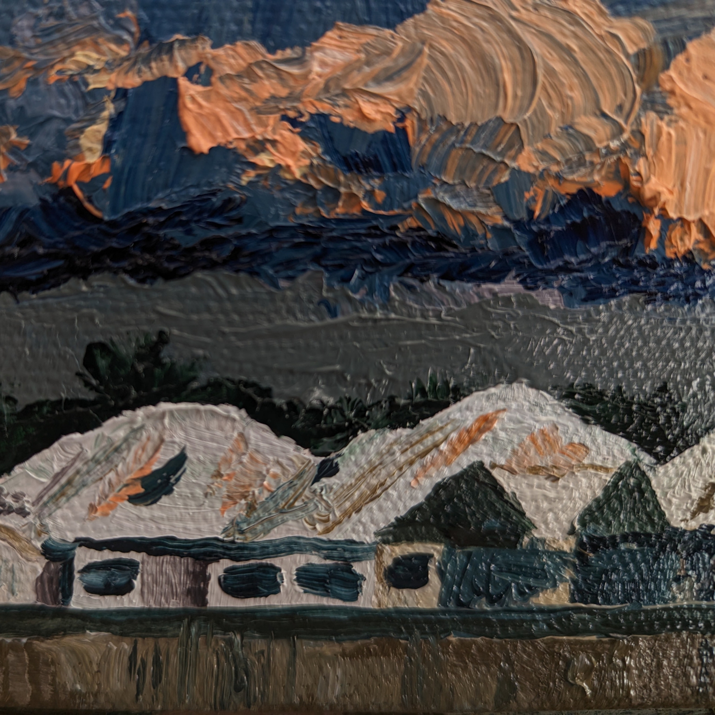 Sam Askin Afternoon Storm Houses