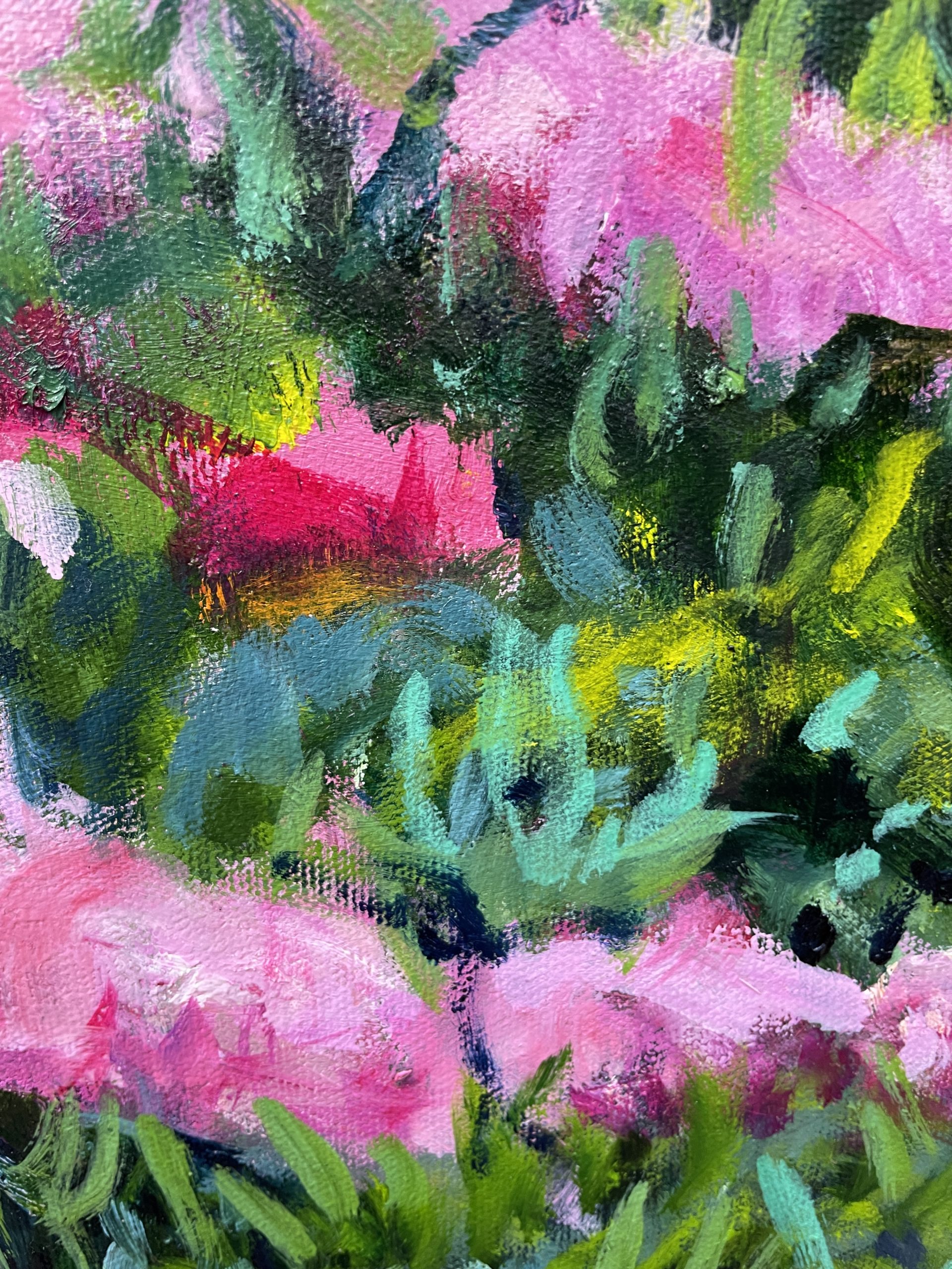 Cascading Flower Garden Closeup 2