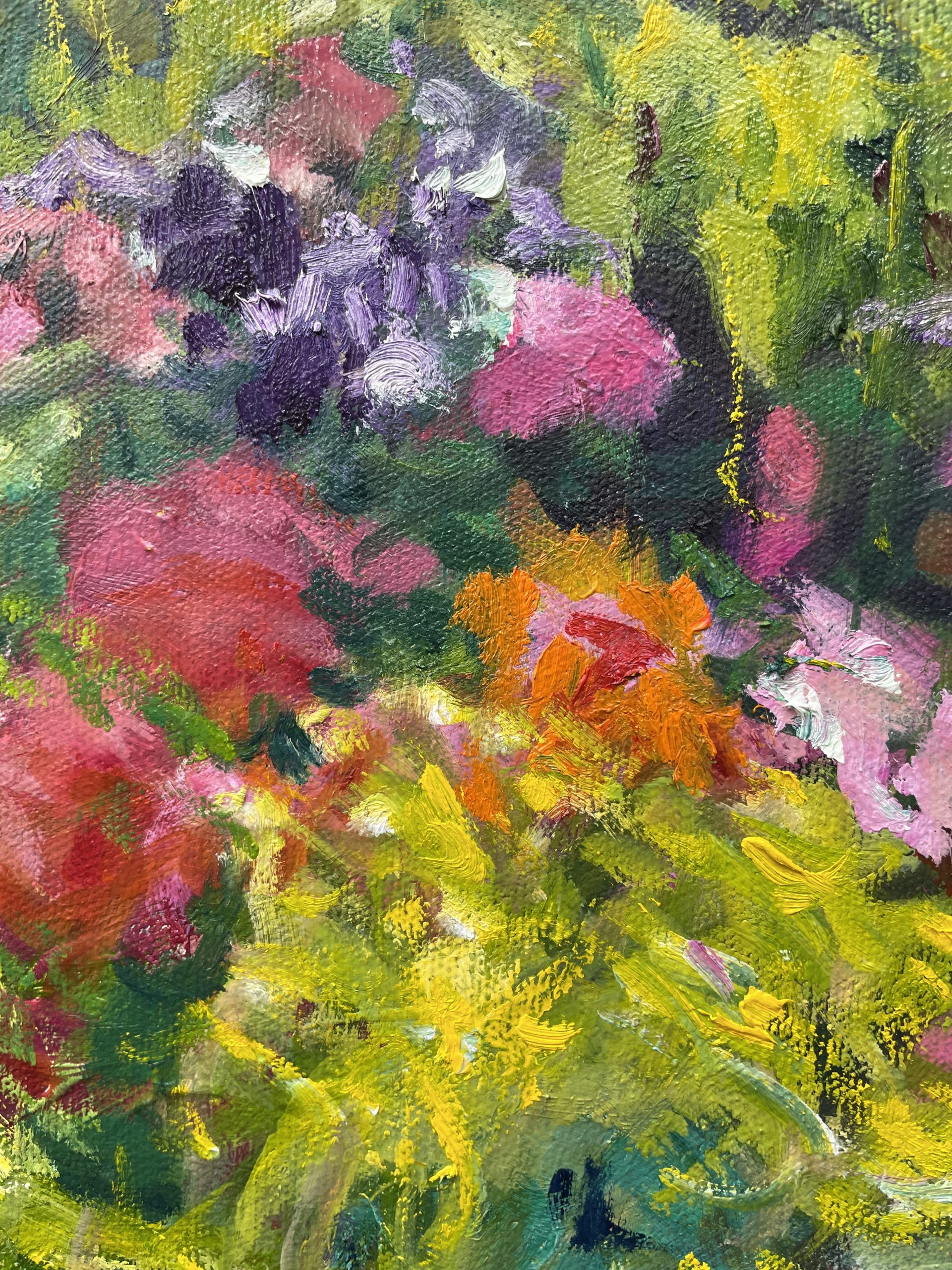 Cascading Flower Garden Closeup 3