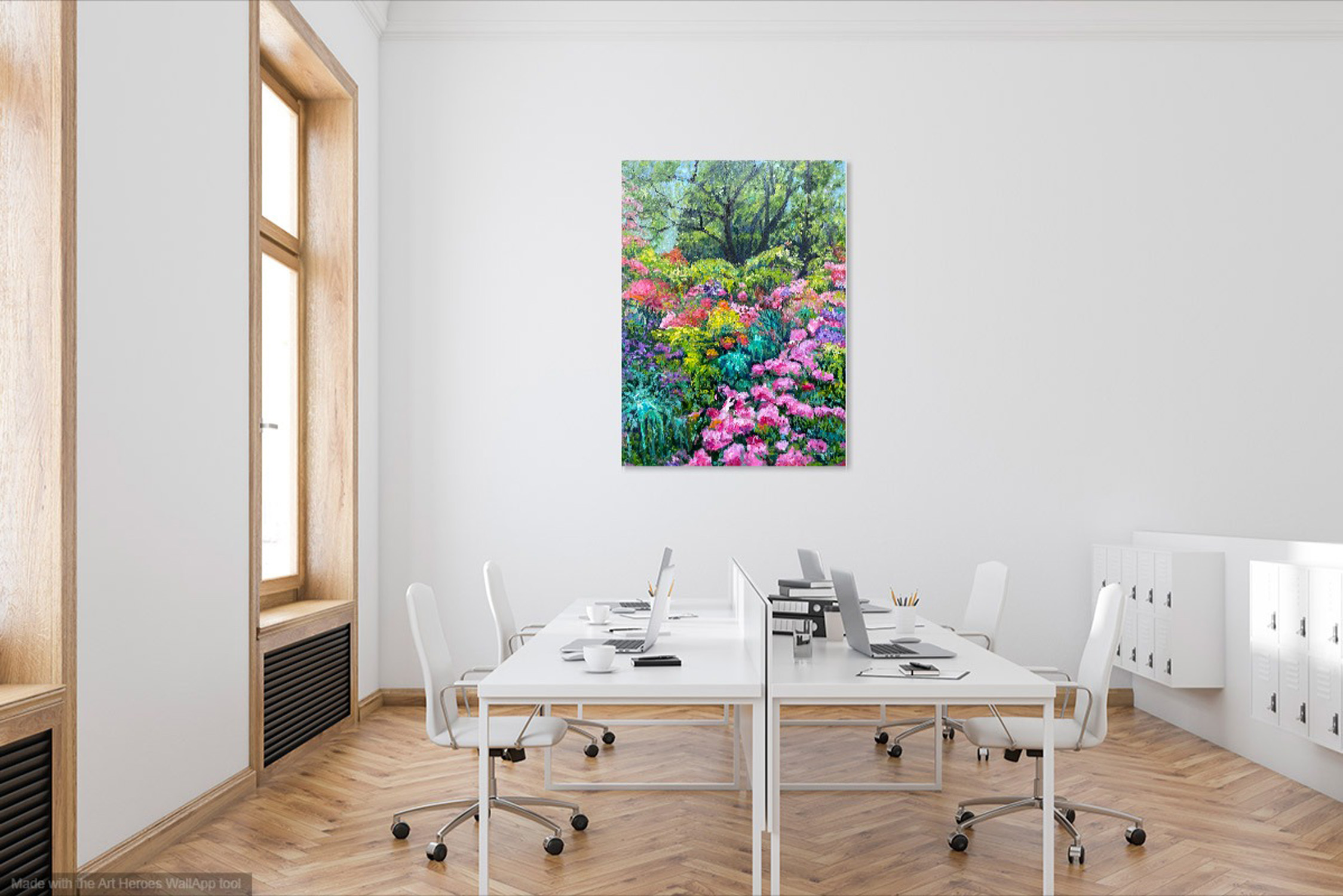 Cascading Flower Garden Room View