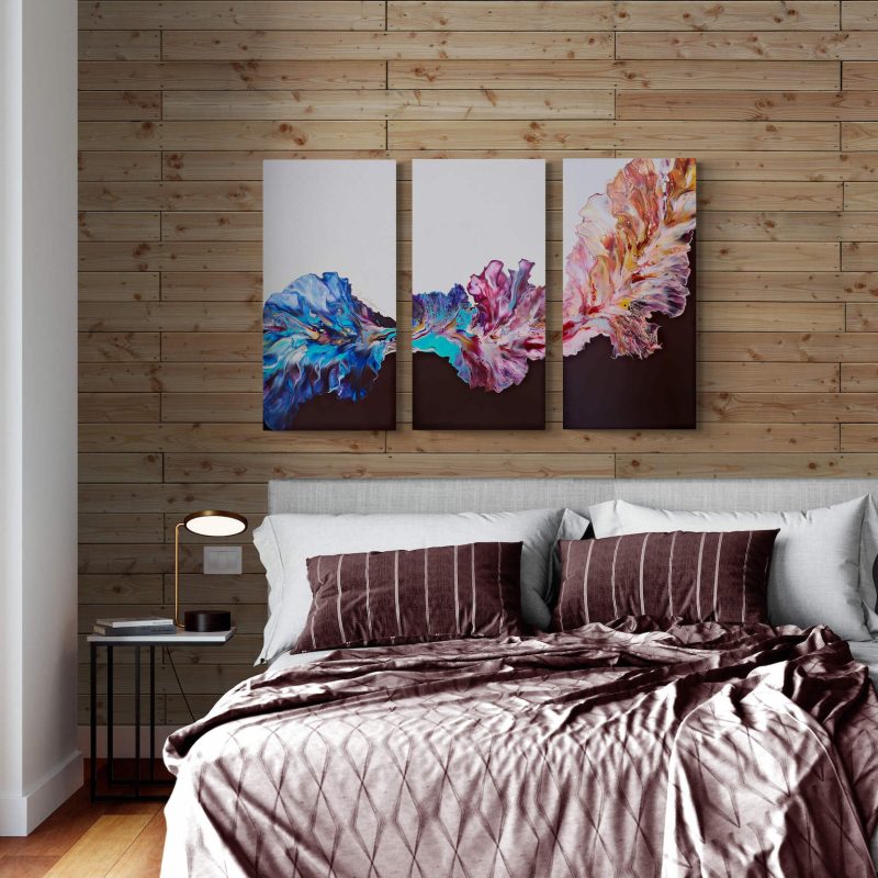 Cold Flames (Triptych)