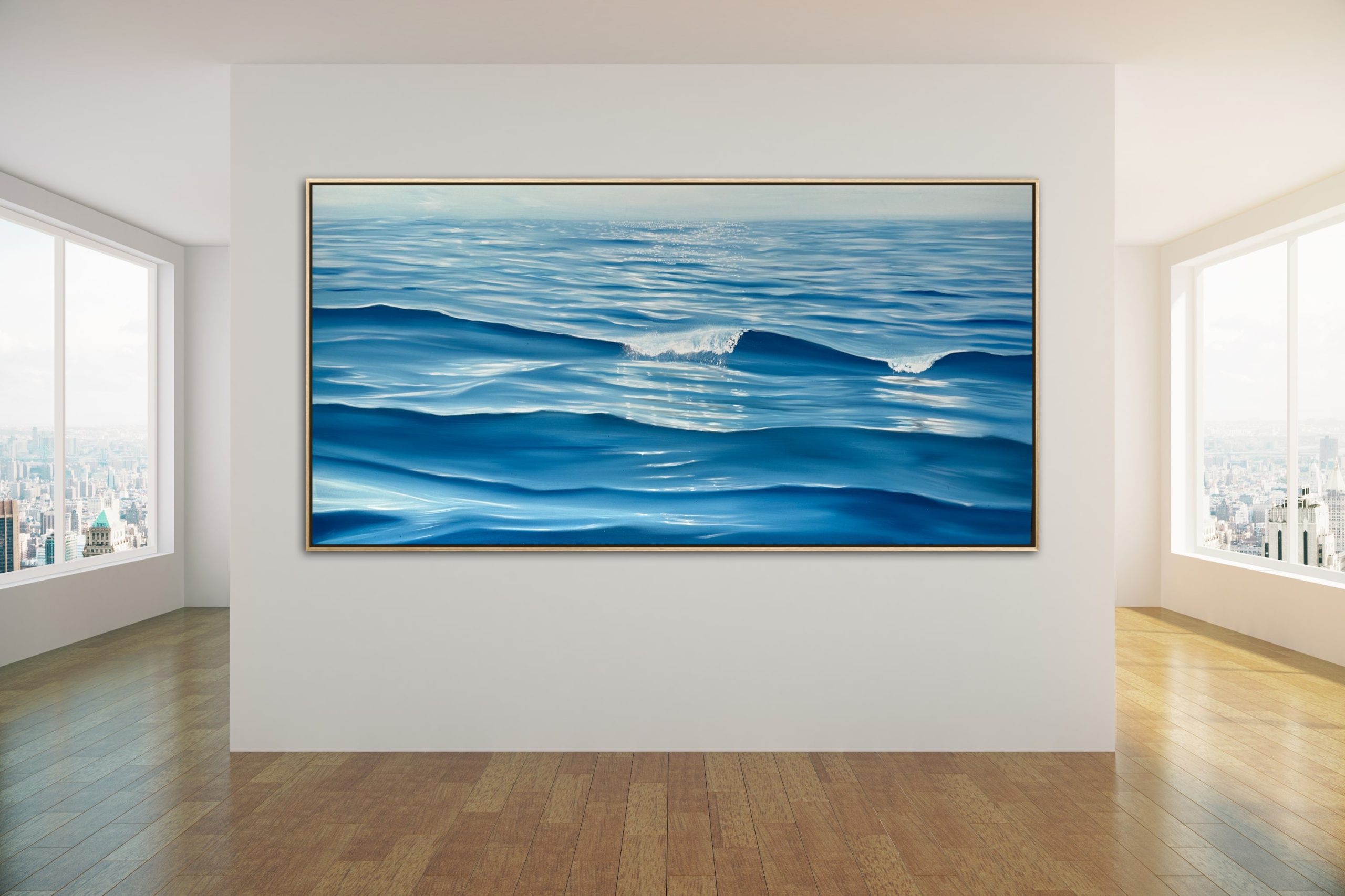 Big Ocean Energy Large Apartment Art