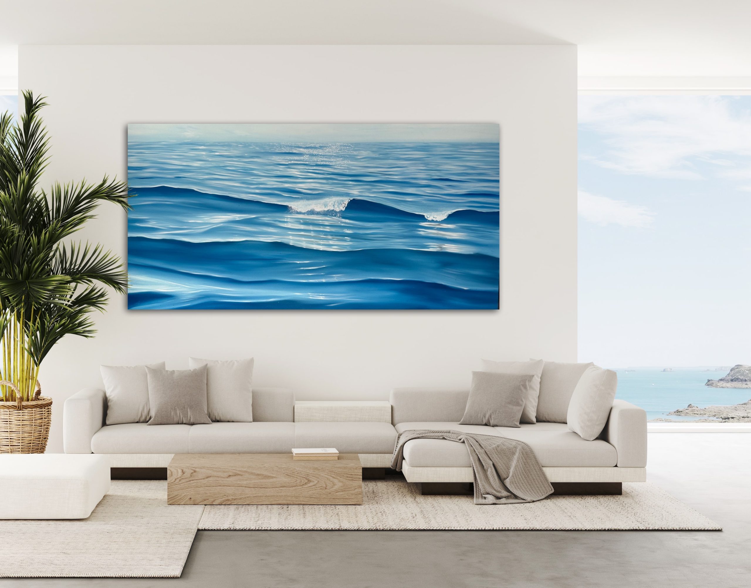 Big Ocean Energy Large Ocean Art Alanah Jarvis Ocean Art (2)