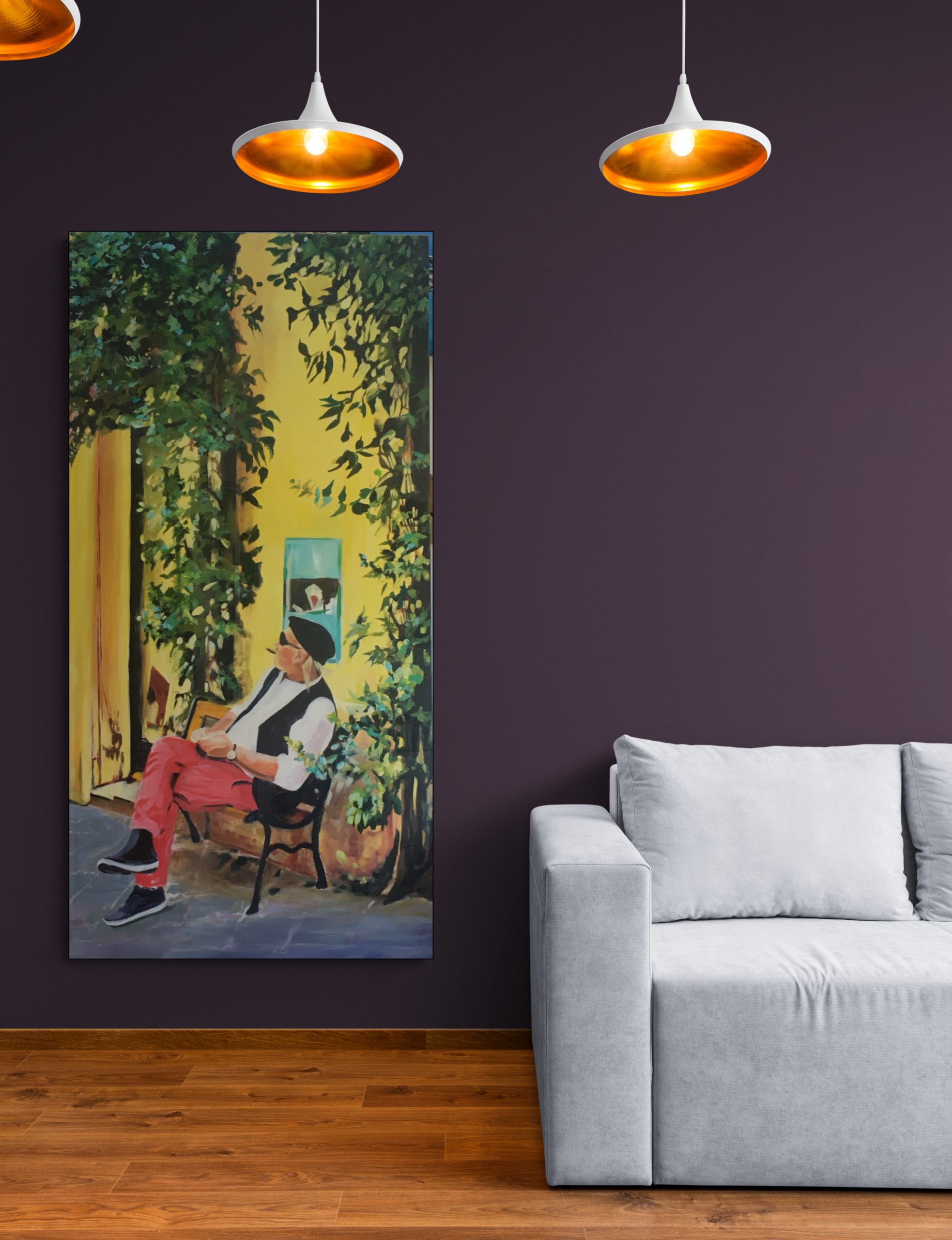 Comfy Warm Living Room With Corner Sofa (5)