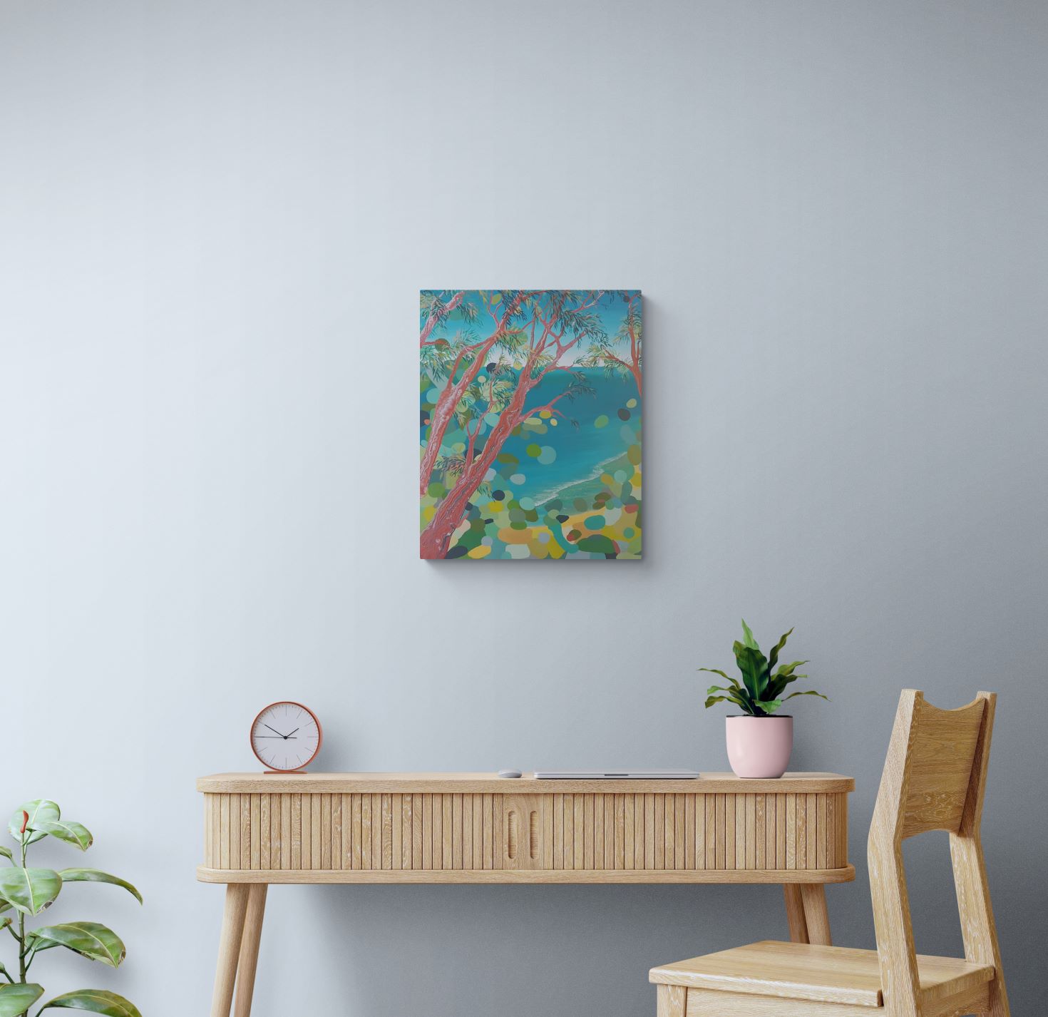 Wooden Study Desk And Chair