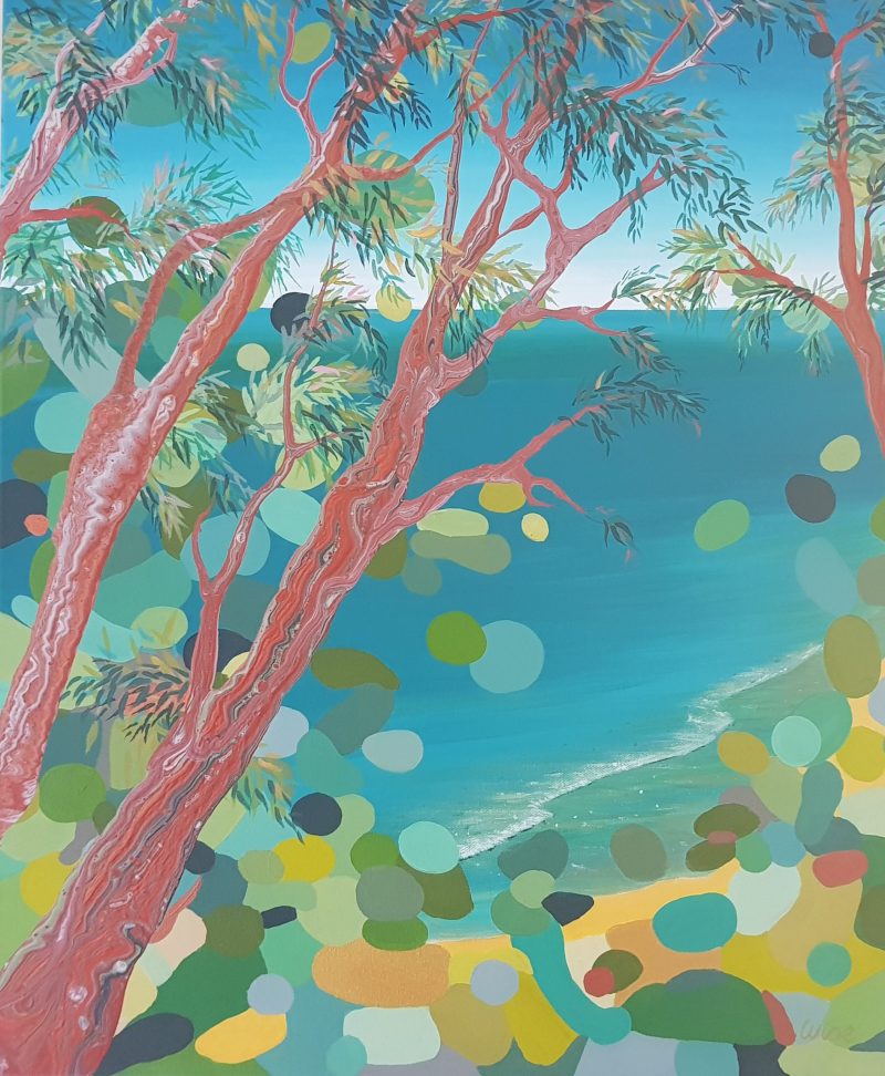 Through the trees, Wye River