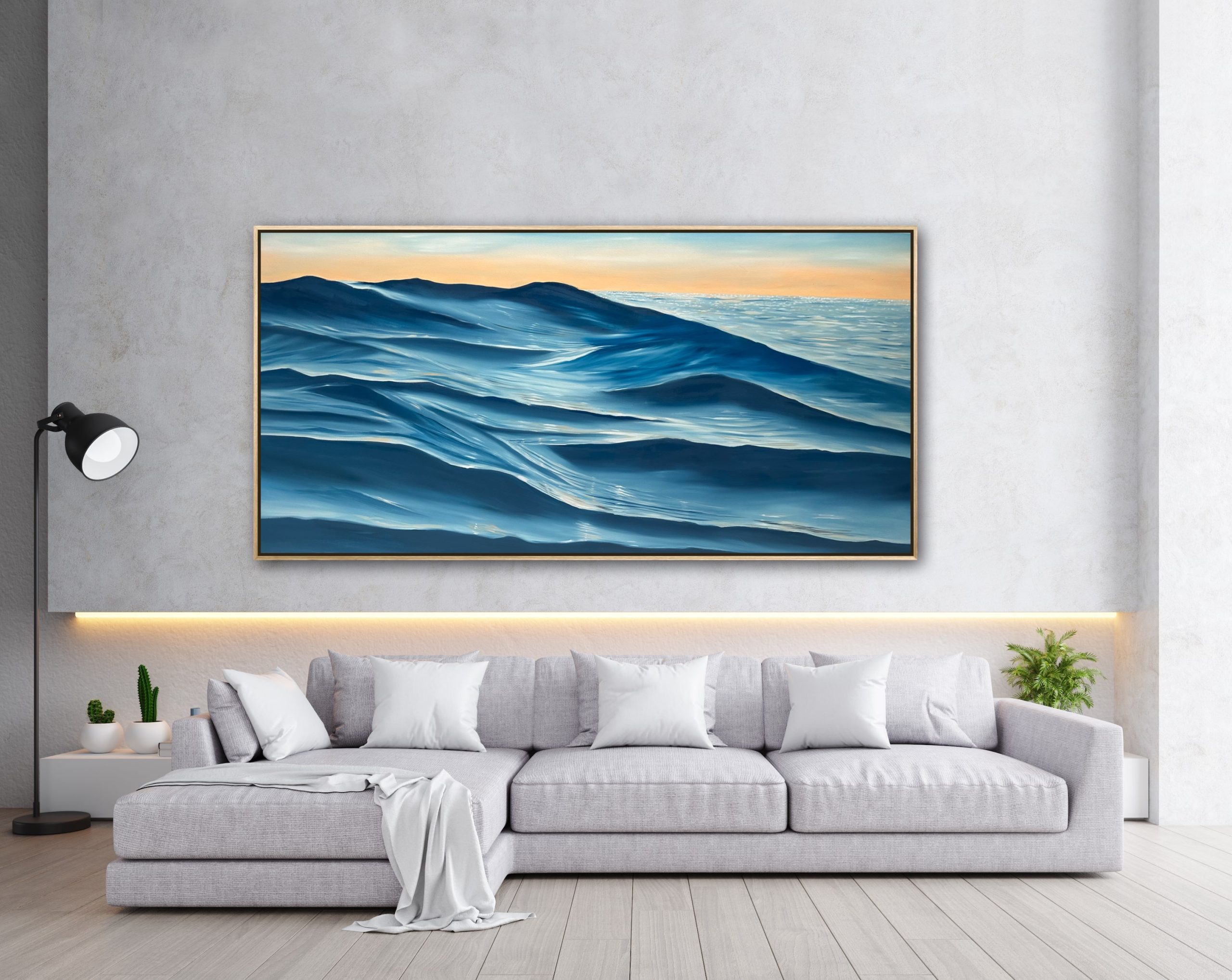 Alanah Jarvis Ocean Art Lounge Room Art