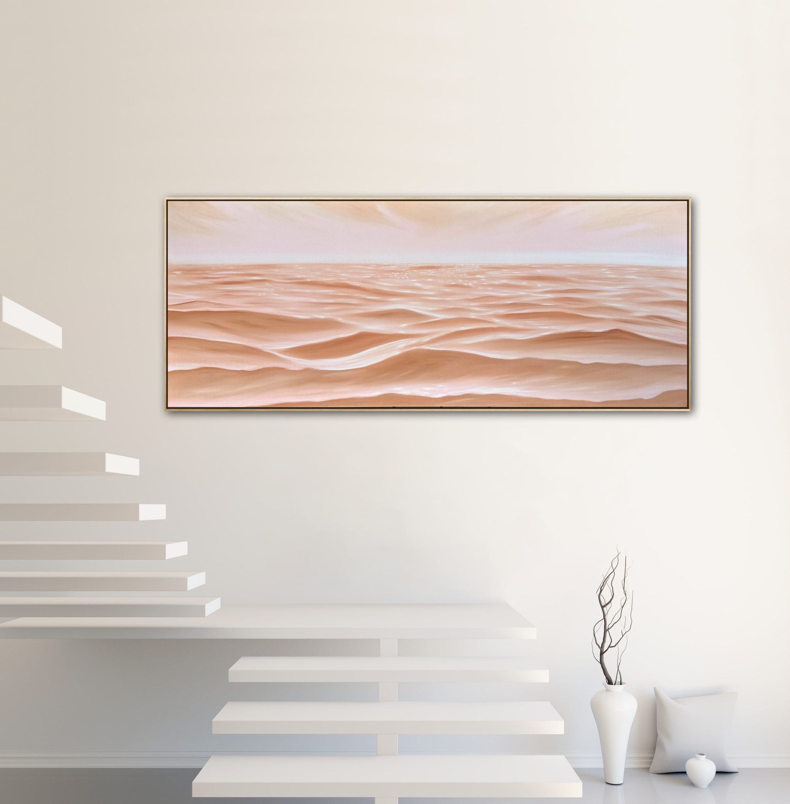 Alanah Jarvis Ocean Art White Interior