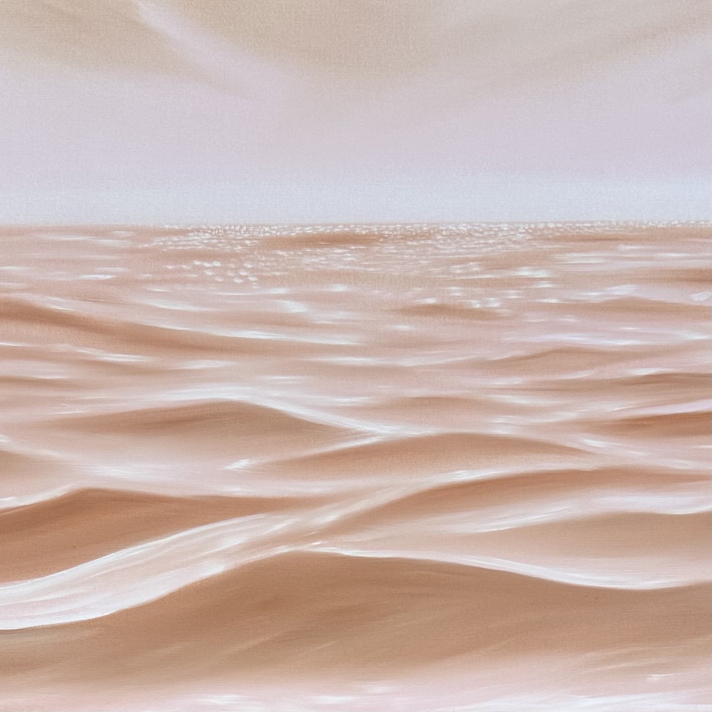 Close Up Alanahjarvis Ocean Art Pink Sky