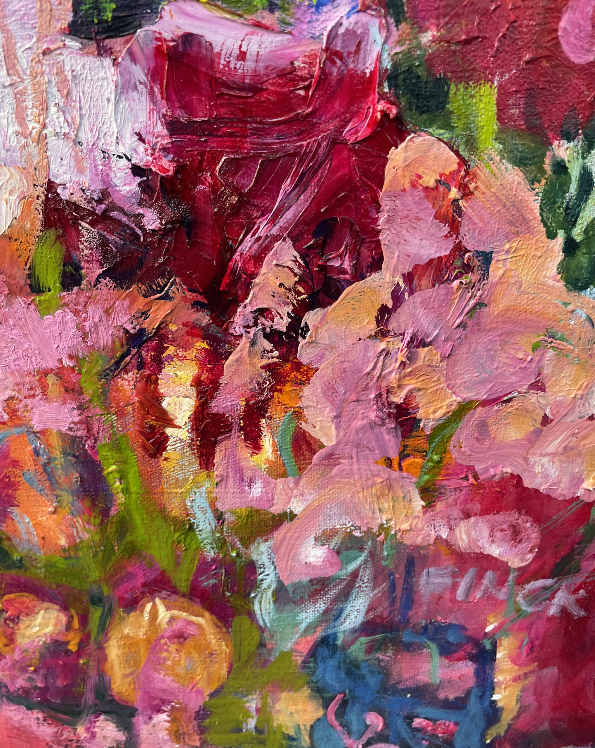 Buddha Under The Bougainvillea Signature