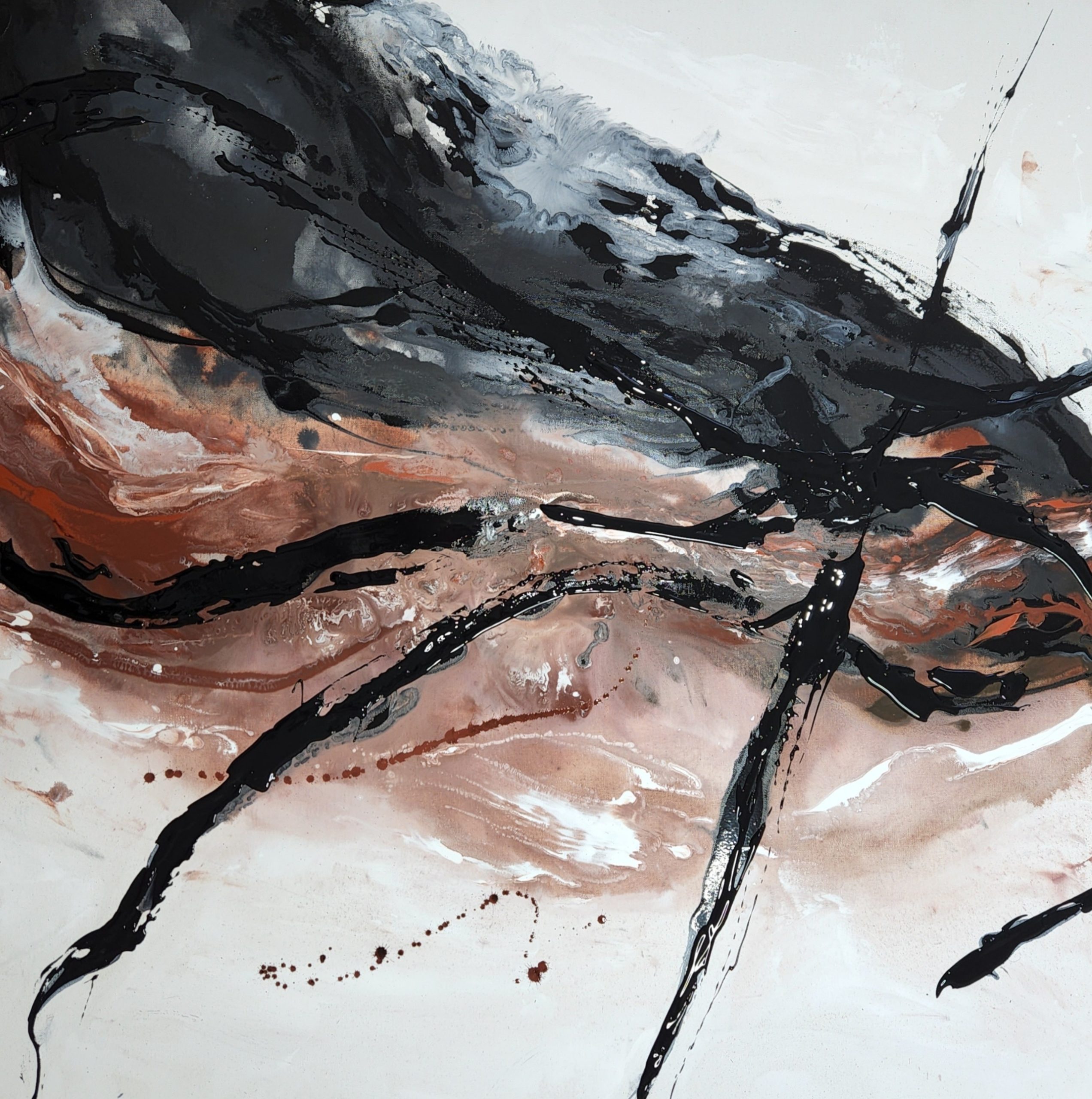 Large Abstract Modern Art Alina Zorkina Large Art