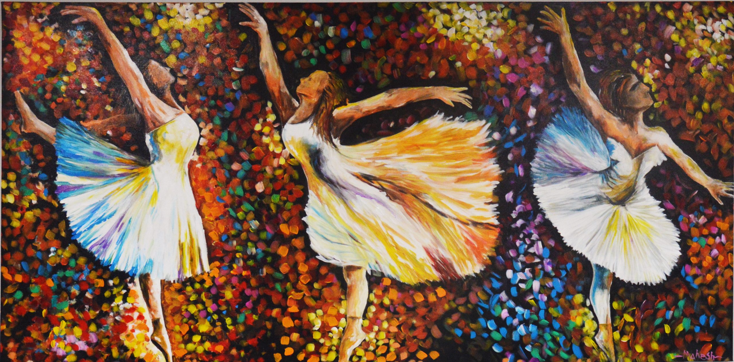 Dancing Ladies - Art Lovers Australia