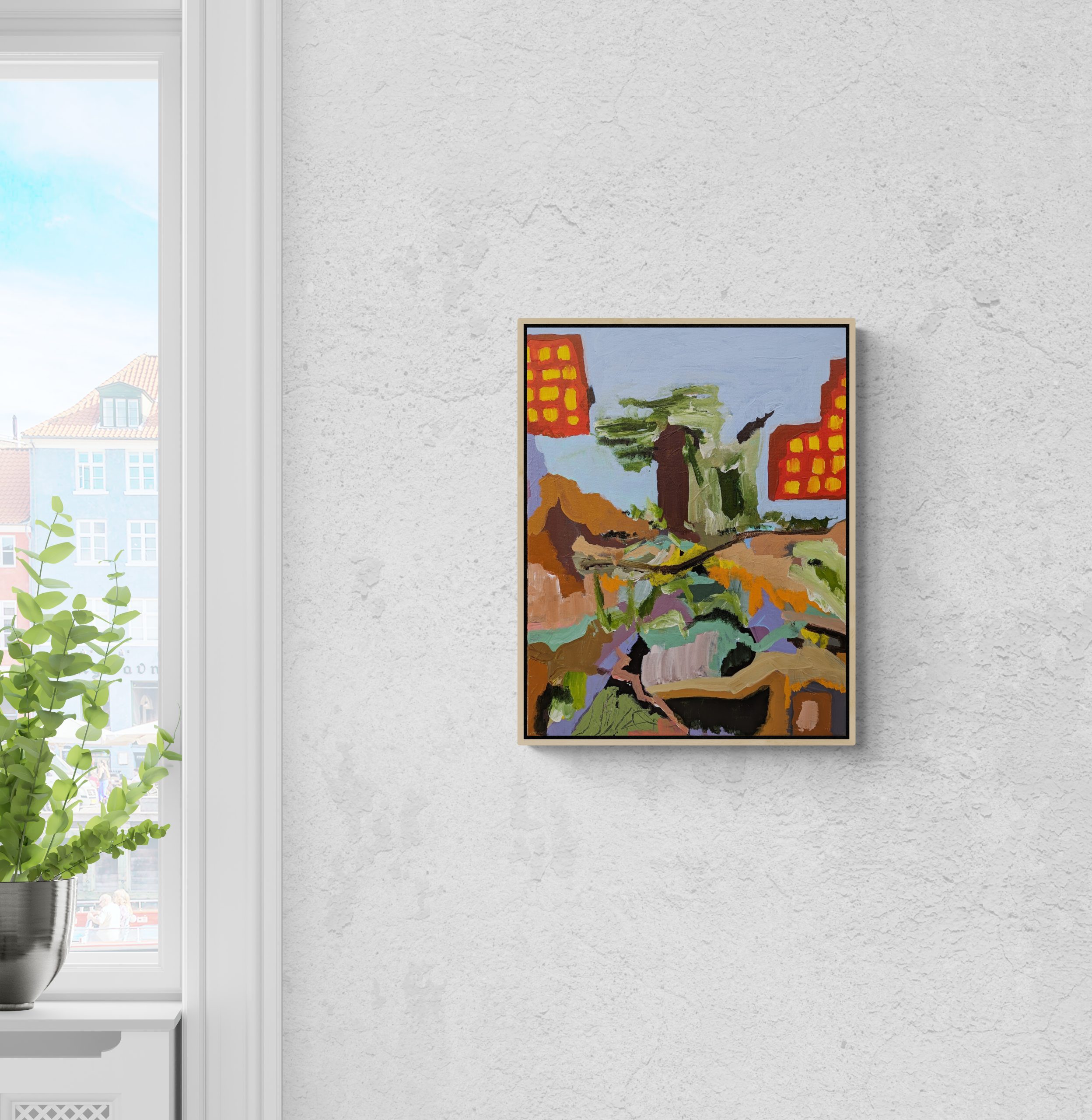 Interior Wall With City Views (1)