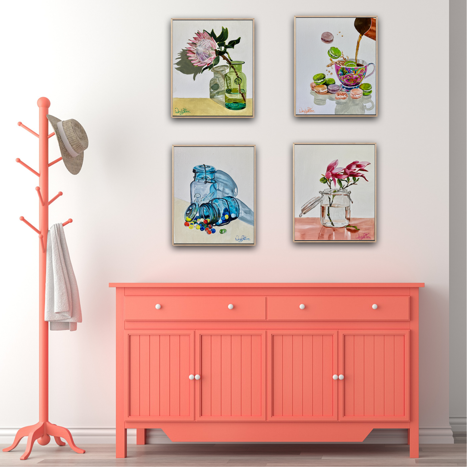 Glass Vessels Insitu4 Wendy Peters