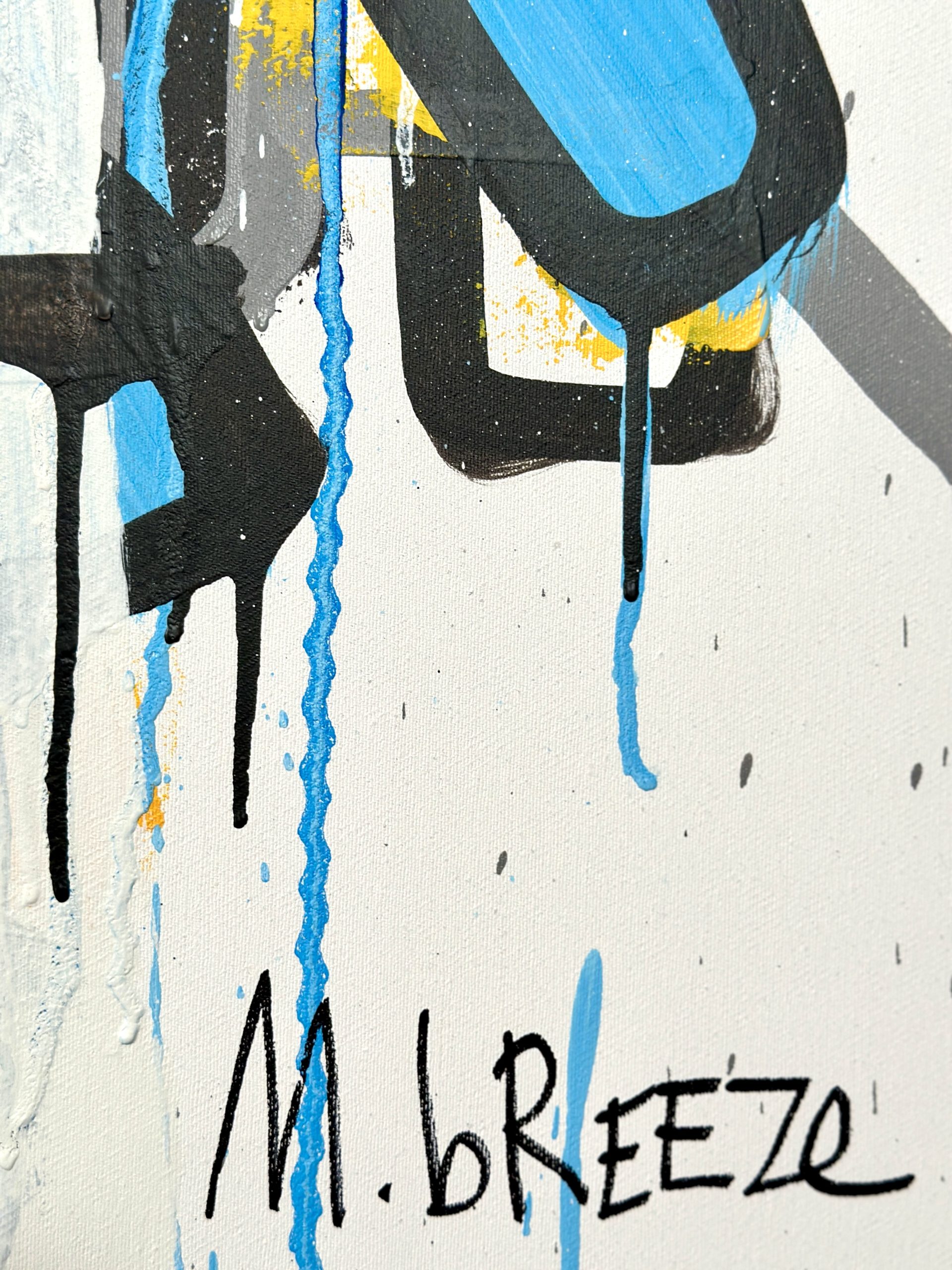 Martin Breeze Pokerface Signed