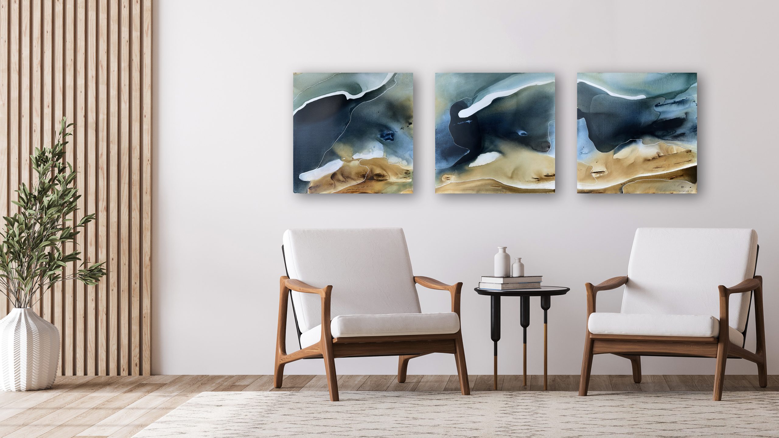 Amalfi Triptych*****